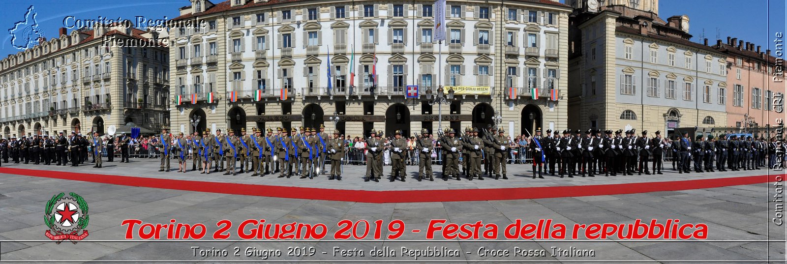 Torino 2 Giugno 2019 - Festa della Repubblica - Croce Rossa Italiana - Comitato Regionale del Piemonte