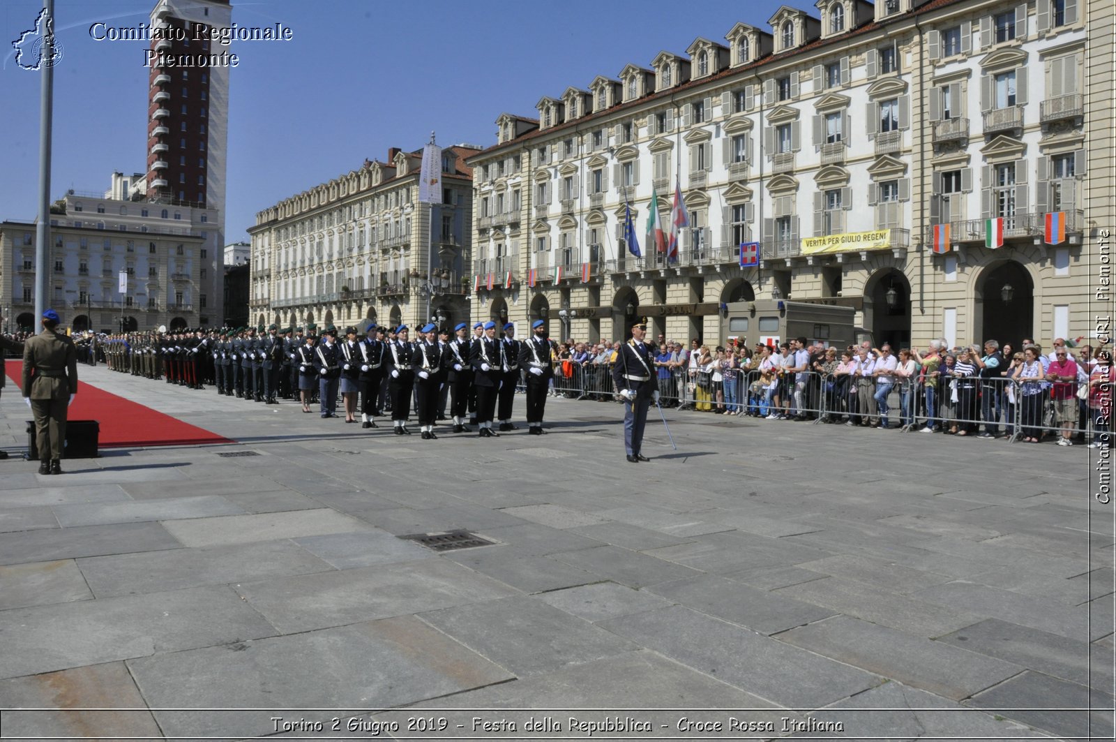 Torino 2 Giugno 2019 - Festa della Repubblica - Croce Rossa Italiana - Comitato Regionale del Piemonte