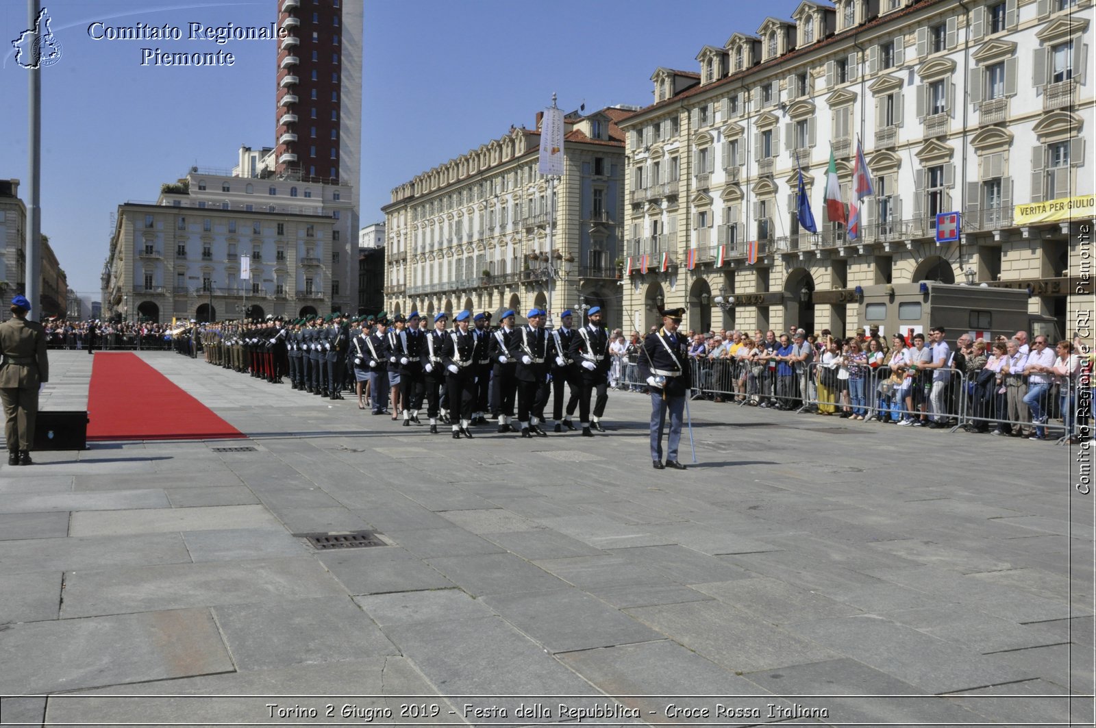 Torino 2 Giugno 2019 - Festa della Repubblica - Croce Rossa Italiana - Comitato Regionale del Piemonte