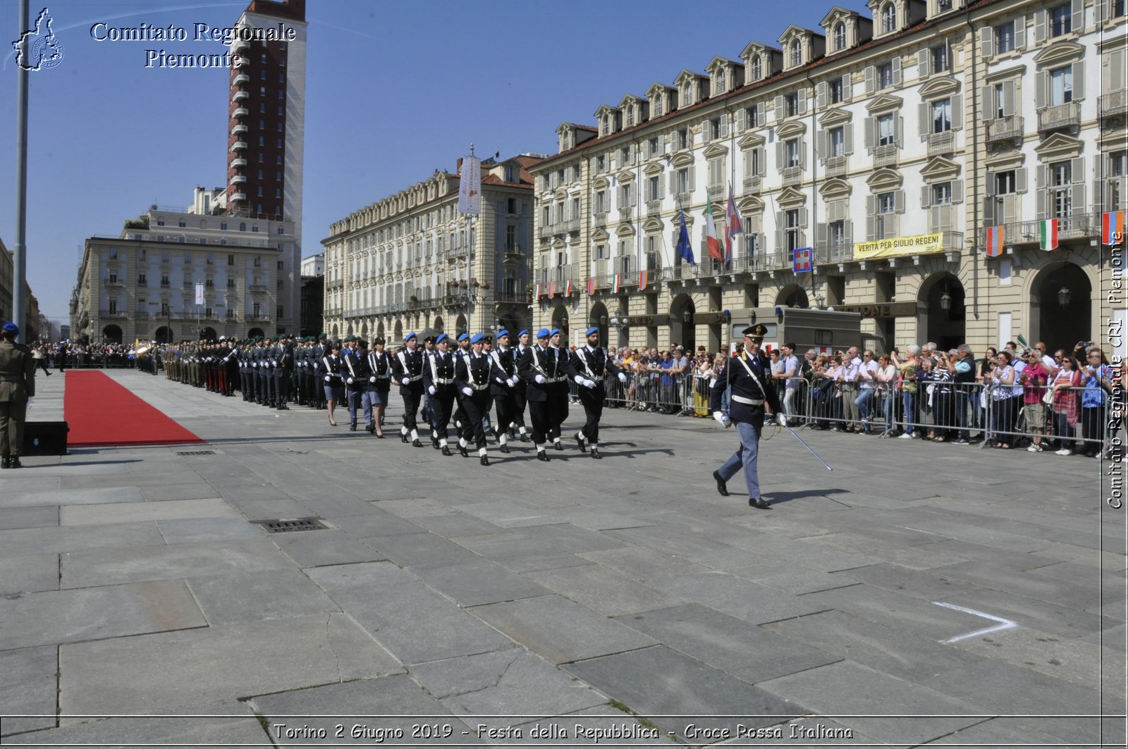 Torino 2 Giugno 2019 - Festa della Repubblica - Croce Rossa Italiana - Comitato Regionale del Piemonte