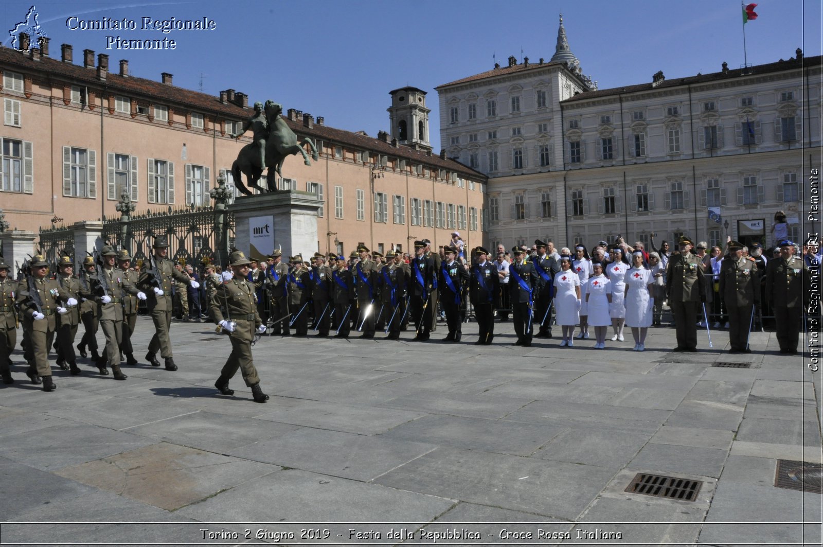 Torino 2 Giugno 2019 - Festa della Repubblica - Croce Rossa Italiana - Comitato Regionale del Piemonte