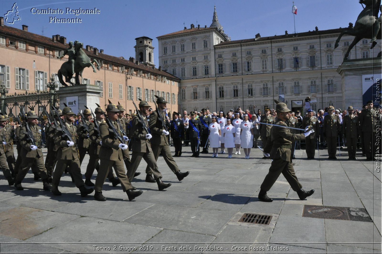 Torino 2 Giugno 2019 - Festa della Repubblica - Croce Rossa Italiana - Comitato Regionale del Piemonte