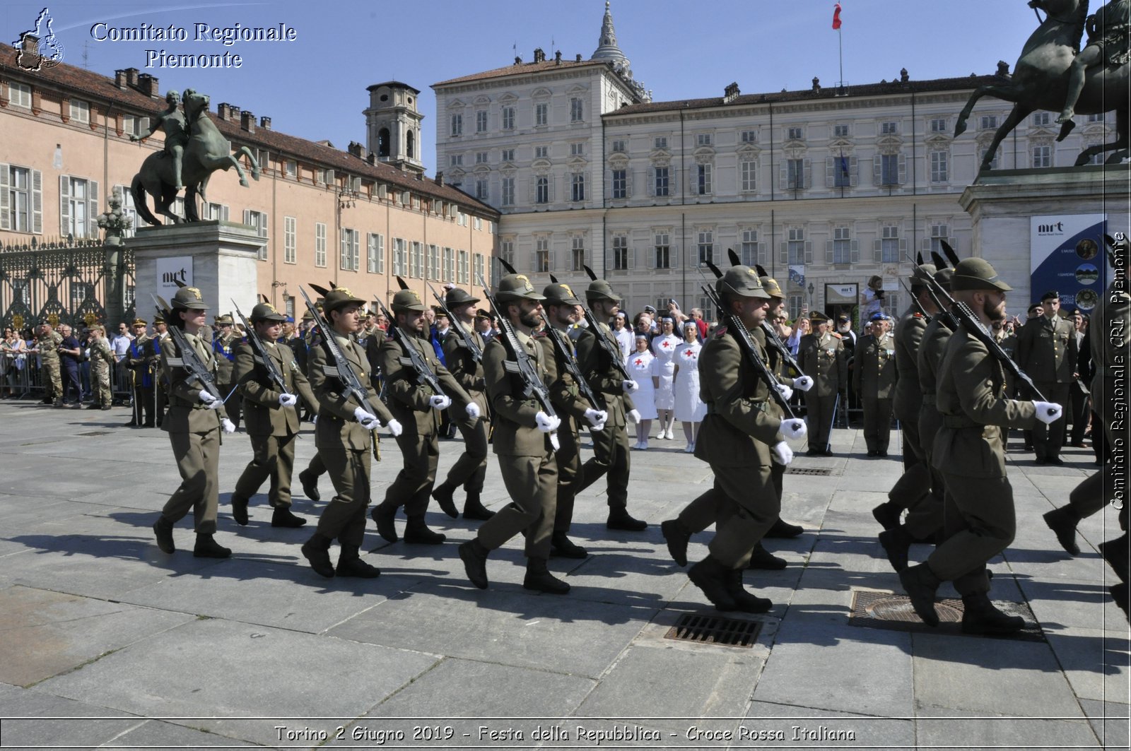 Torino 2 Giugno 2019 - Festa della Repubblica - Croce Rossa Italiana - Comitato Regionale del Piemonte