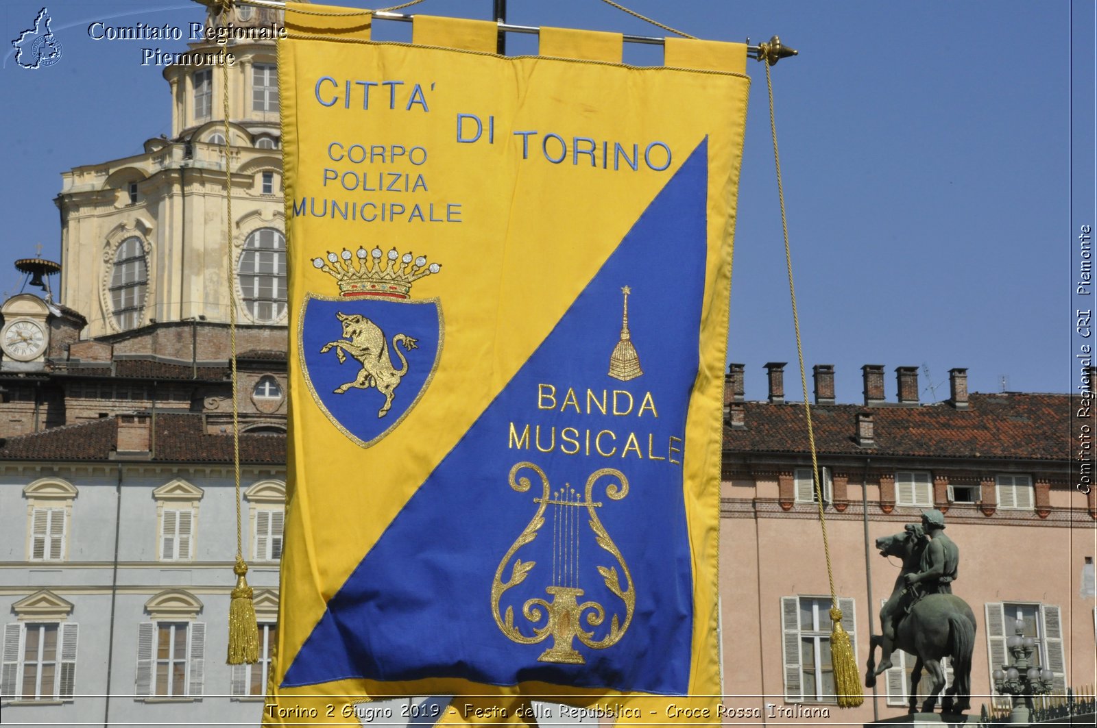 Torino 2 Giugno 2019 - Festa della Repubblica - Croce Rossa Italiana - Comitato Regionale del Piemonte