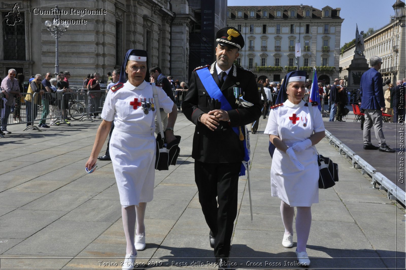 Torino 2 Giugno 2019 - Festa della Repubblica - Croce Rossa Italiana - Comitato Regionale del Piemonte