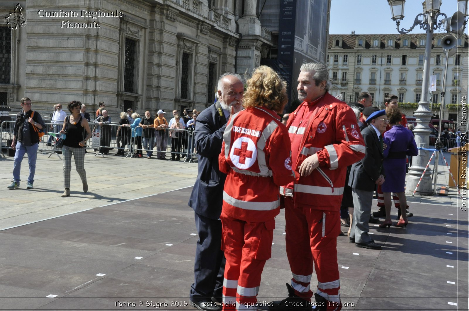 Torino 2 Giugno 2019 - Festa della Repubblica - Croce Rossa Italiana - Comitato Regionale del Piemonte