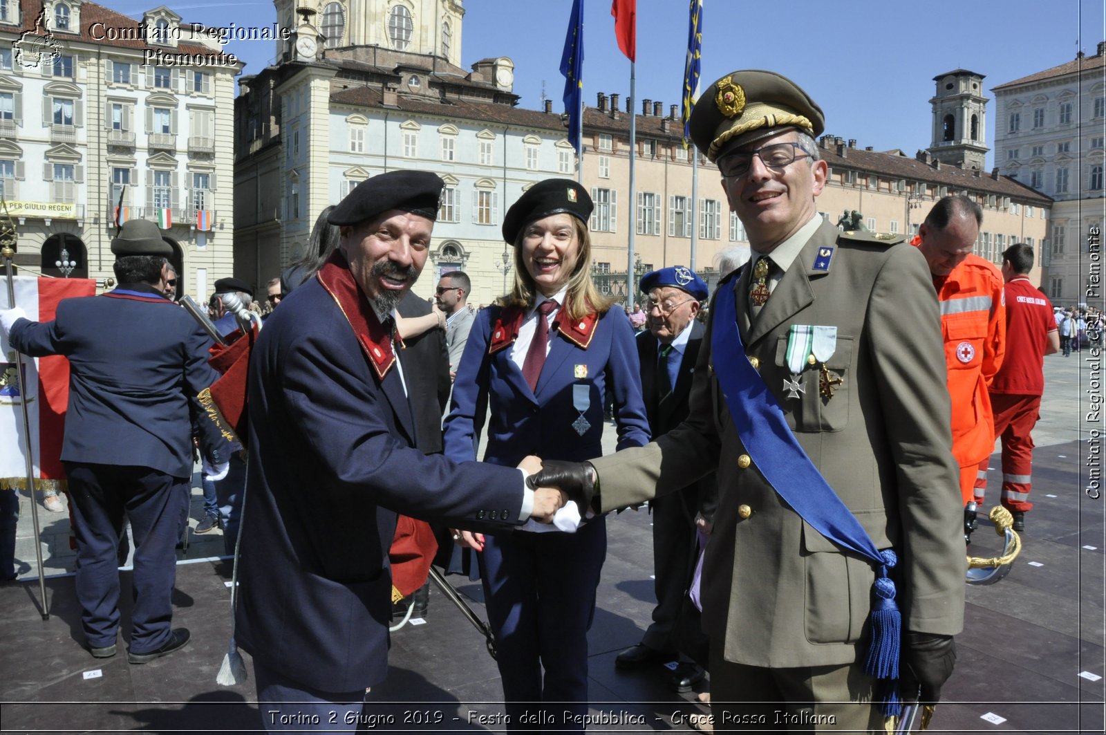 Torino 2 Giugno 2019 - Festa della Repubblica - Croce Rossa Italiana - Comitato Regionale del Piemonte