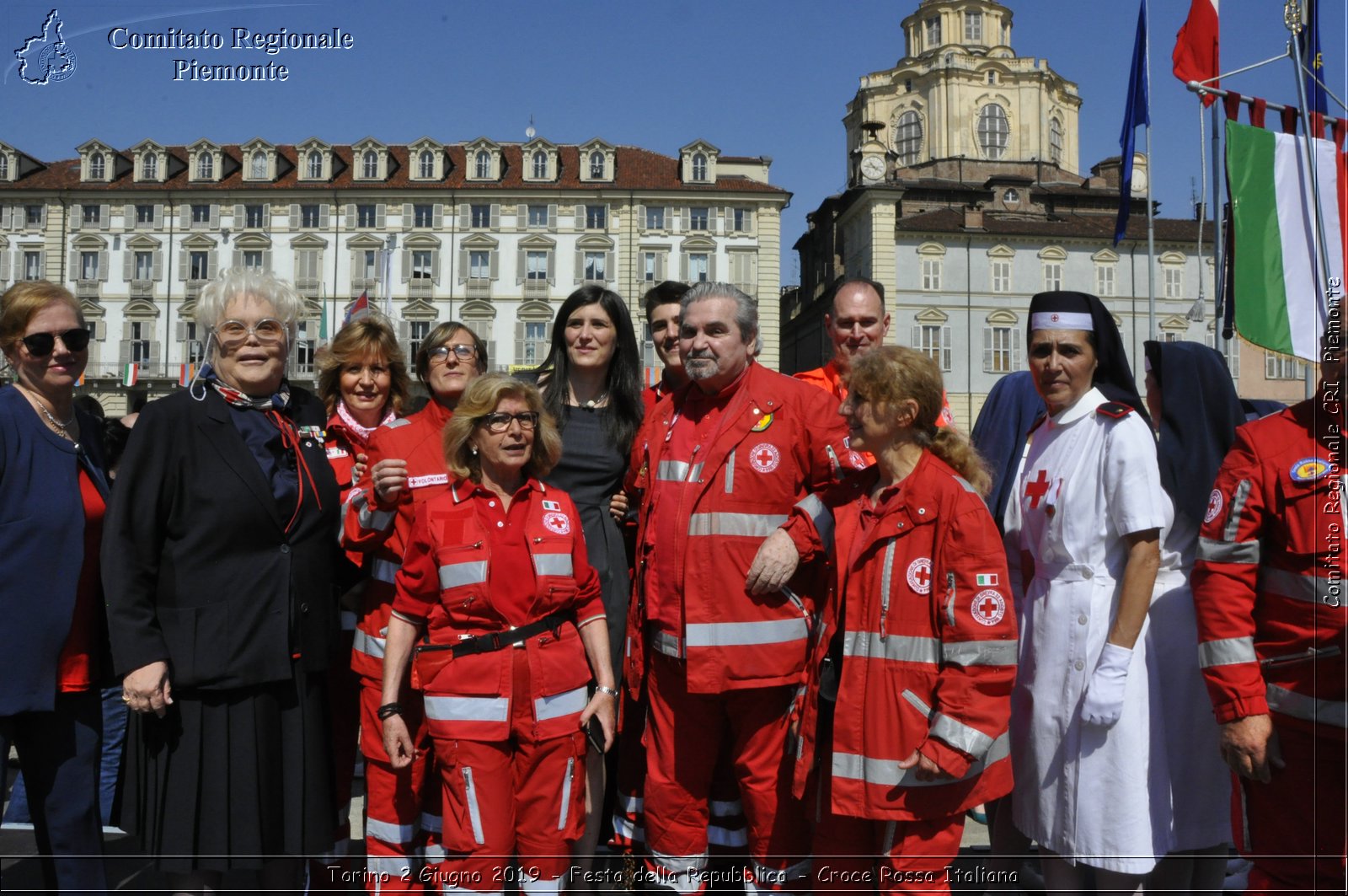 Torino 2 Giugno 2019 - Festa della Repubblica - Croce Rossa Italiana - Comitato Regionale del Piemonte