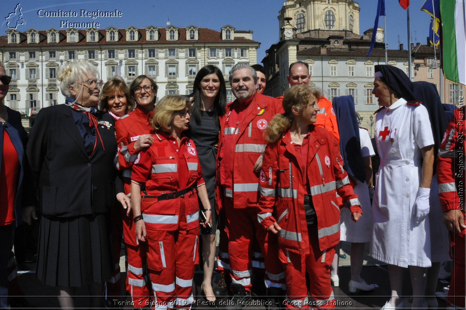 Torino 2 Giugno 2019 - Festa della Repubblica - Croce Rossa Italiana - Comitato Regionale del Piemonte