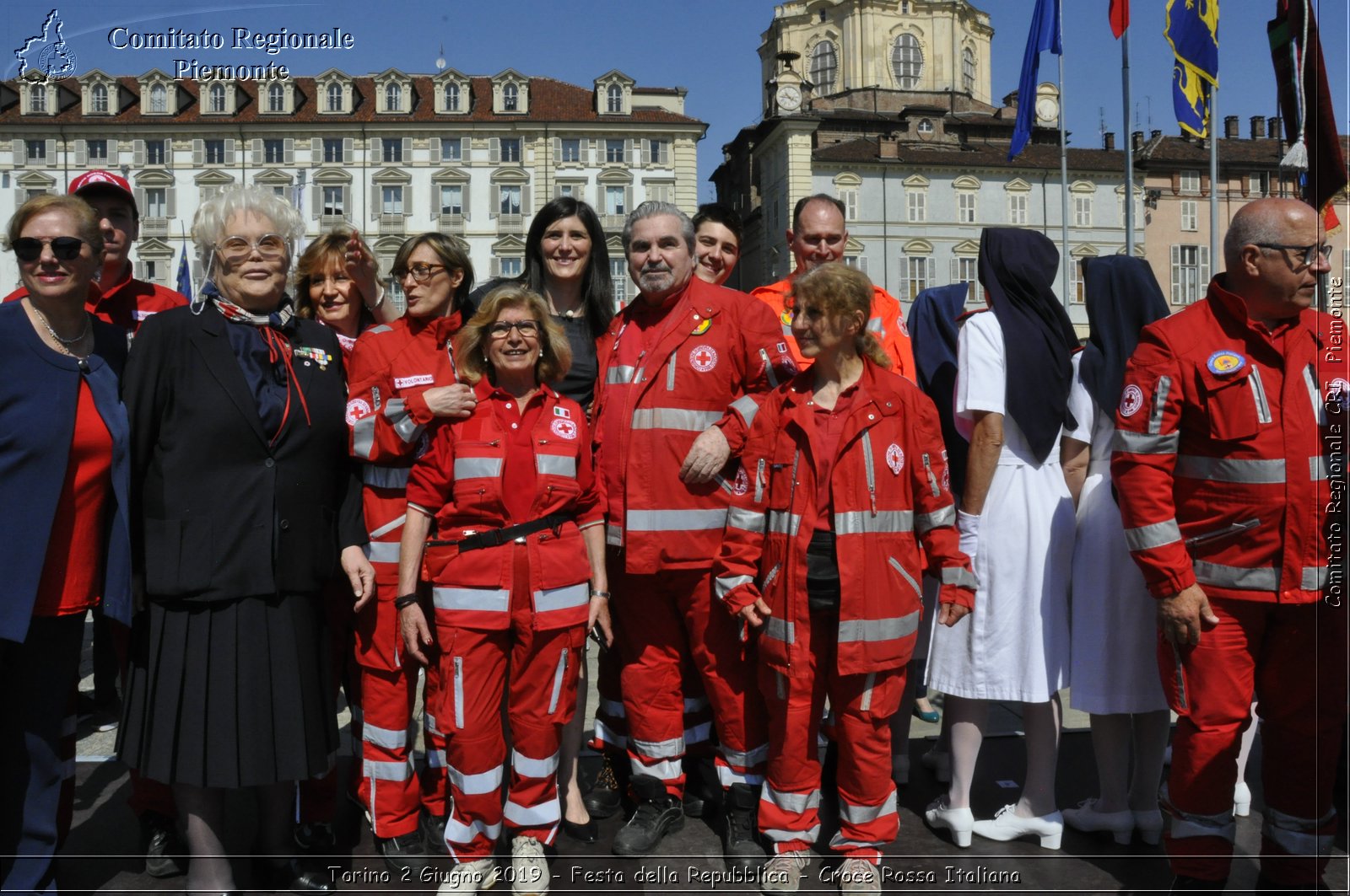 Torino 2 Giugno 2019 - Festa della Repubblica - Croce Rossa Italiana - Comitato Regionale del Piemonte