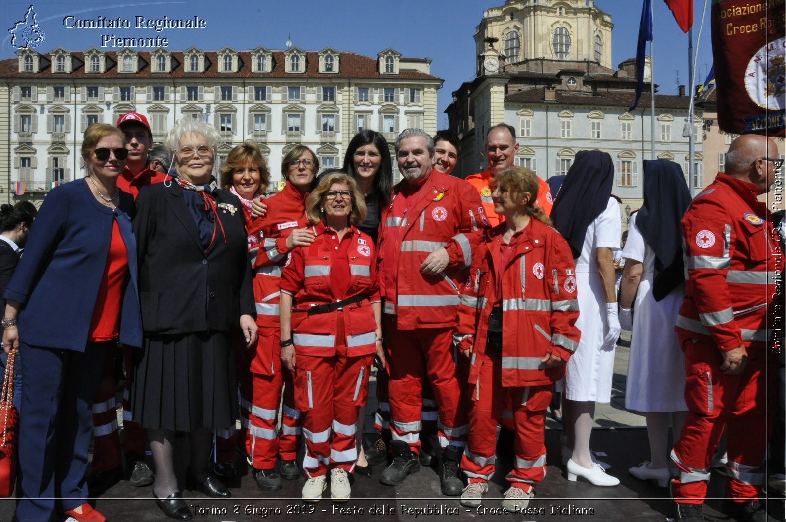 Torino 2 Giugno 2019 - Festa della Repubblica - Croce Rossa Italiana - Comitato Regionale del Piemonte