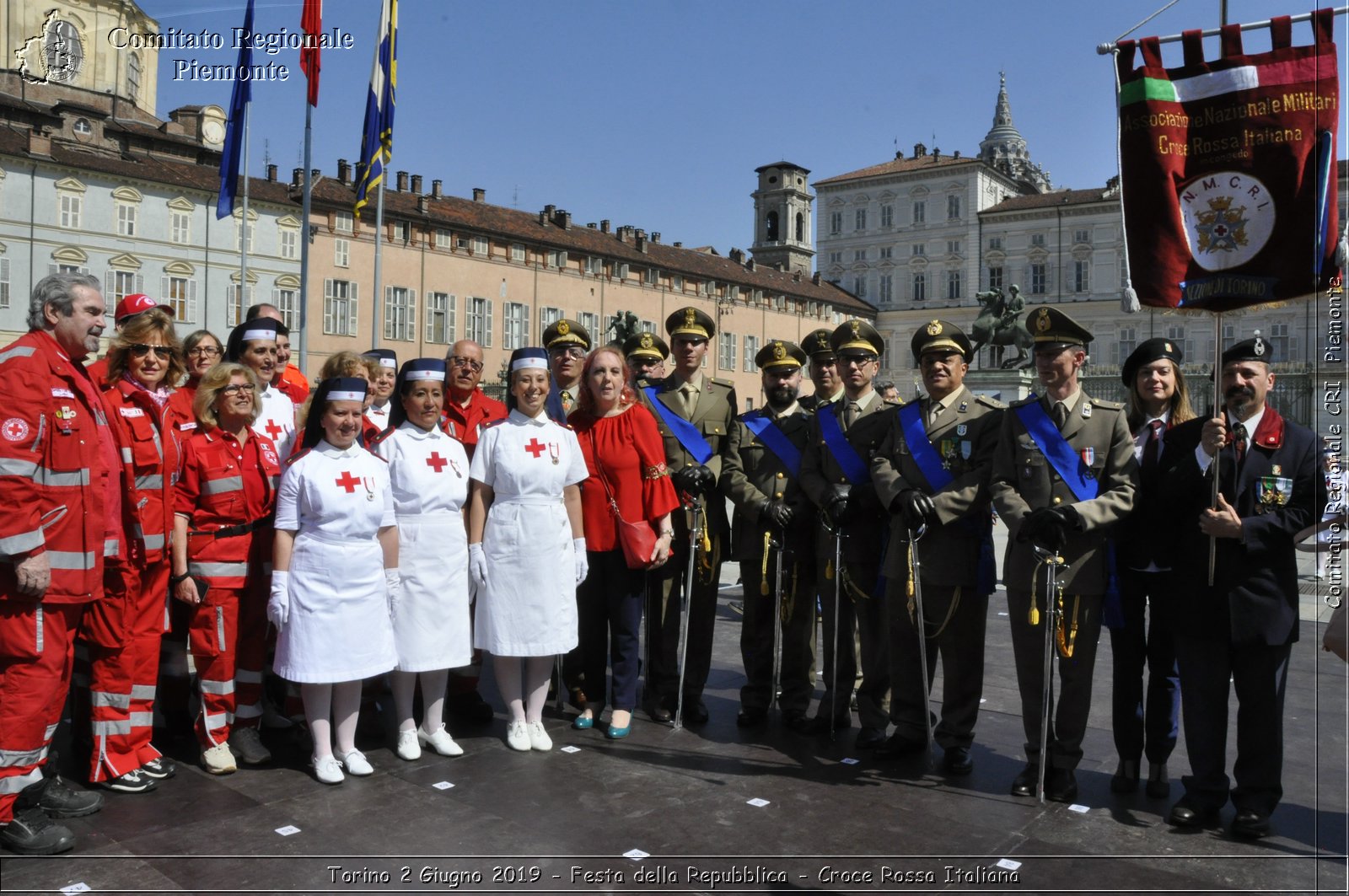 Torino 2 Giugno 2019 - Festa della Repubblica - Croce Rossa Italiana - Comitato Regionale del Piemonte