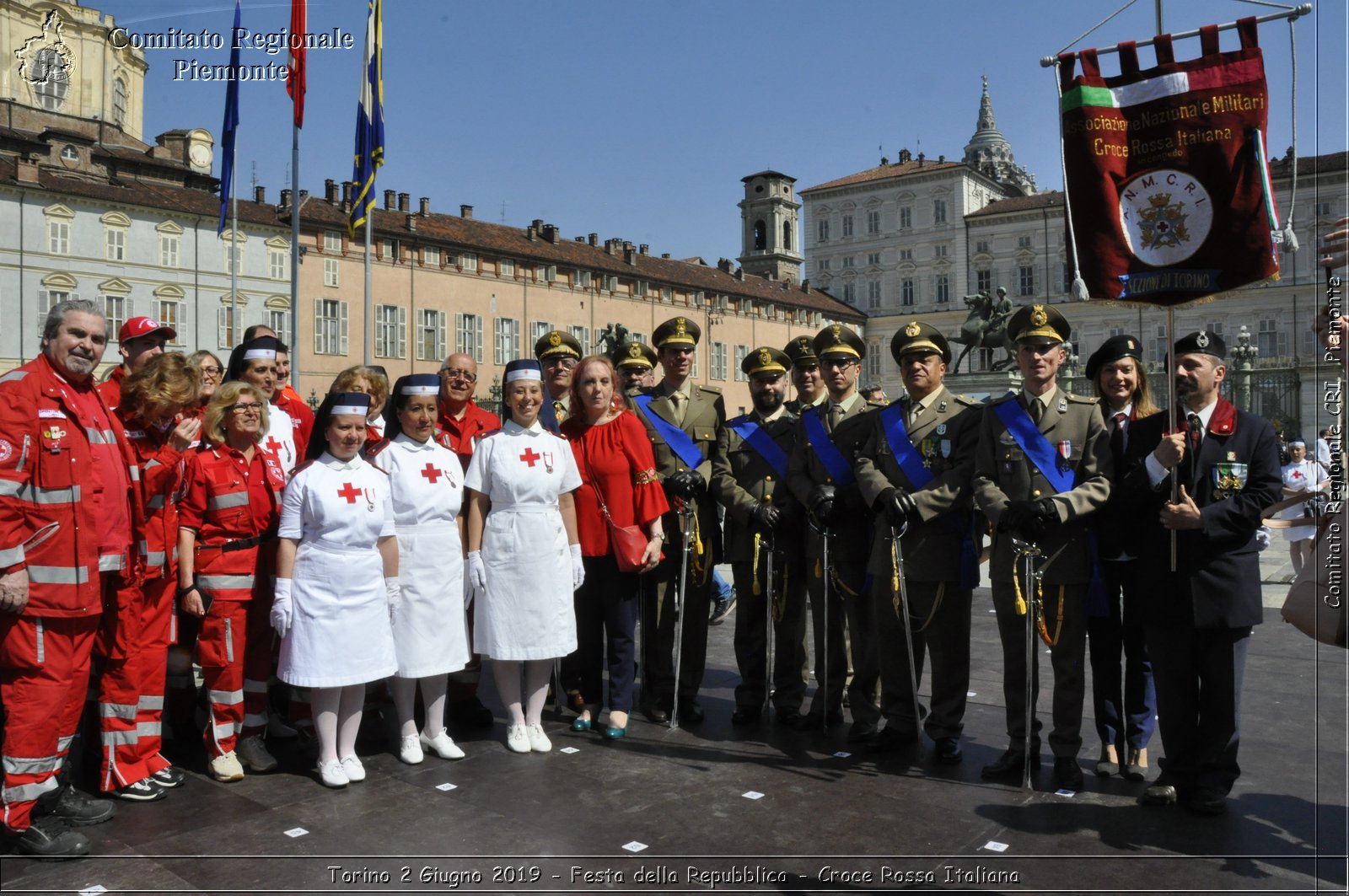 Torino 2 Giugno 2019 - Festa della Repubblica - Croce Rossa Italiana - Comitato Regionale del Piemonte