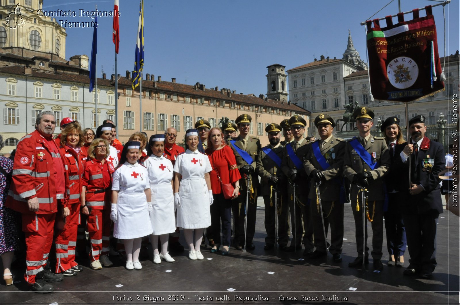 Torino 2 Giugno 2019 - Festa della Repubblica - Croce Rossa Italiana - Comitato Regionale del Piemonte