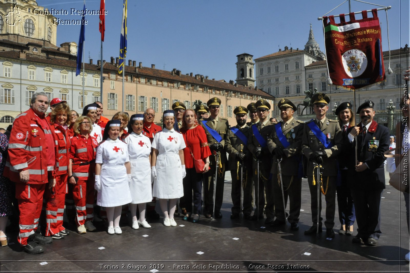 Torino 2 Giugno 2019 - Festa della Repubblica - Croce Rossa Italiana - Comitato Regionale del Piemonte