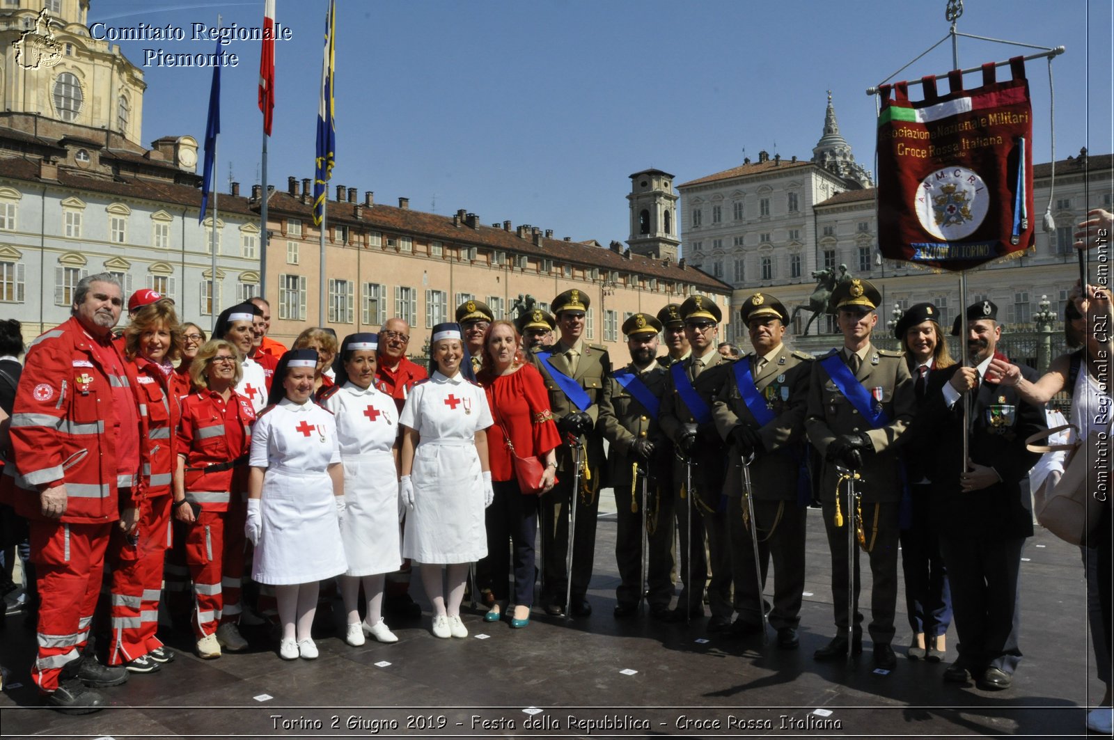 Torino 2 Giugno 2019 - Festa della Repubblica - Croce Rossa Italiana - Comitato Regionale del Piemonte