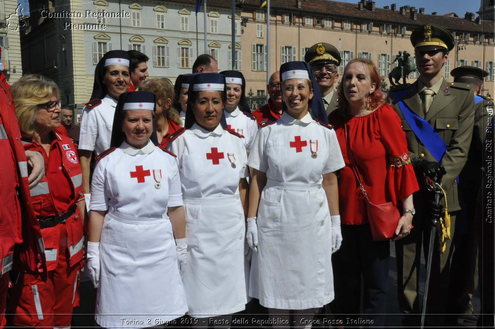 Torino 2 Giugno 2019 - Festa della Repubblica - Croce Rossa Italiana - Comitato Regionale del Piemonte