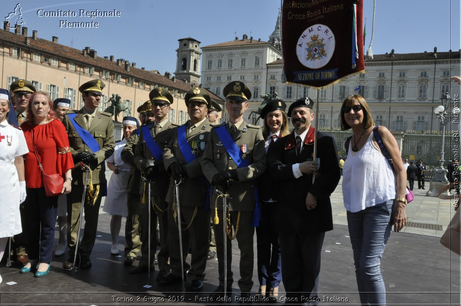 Torino 2 Giugno 2019 - Festa della Repubblica - Croce Rossa Italiana - Comitato Regionale del Piemonte