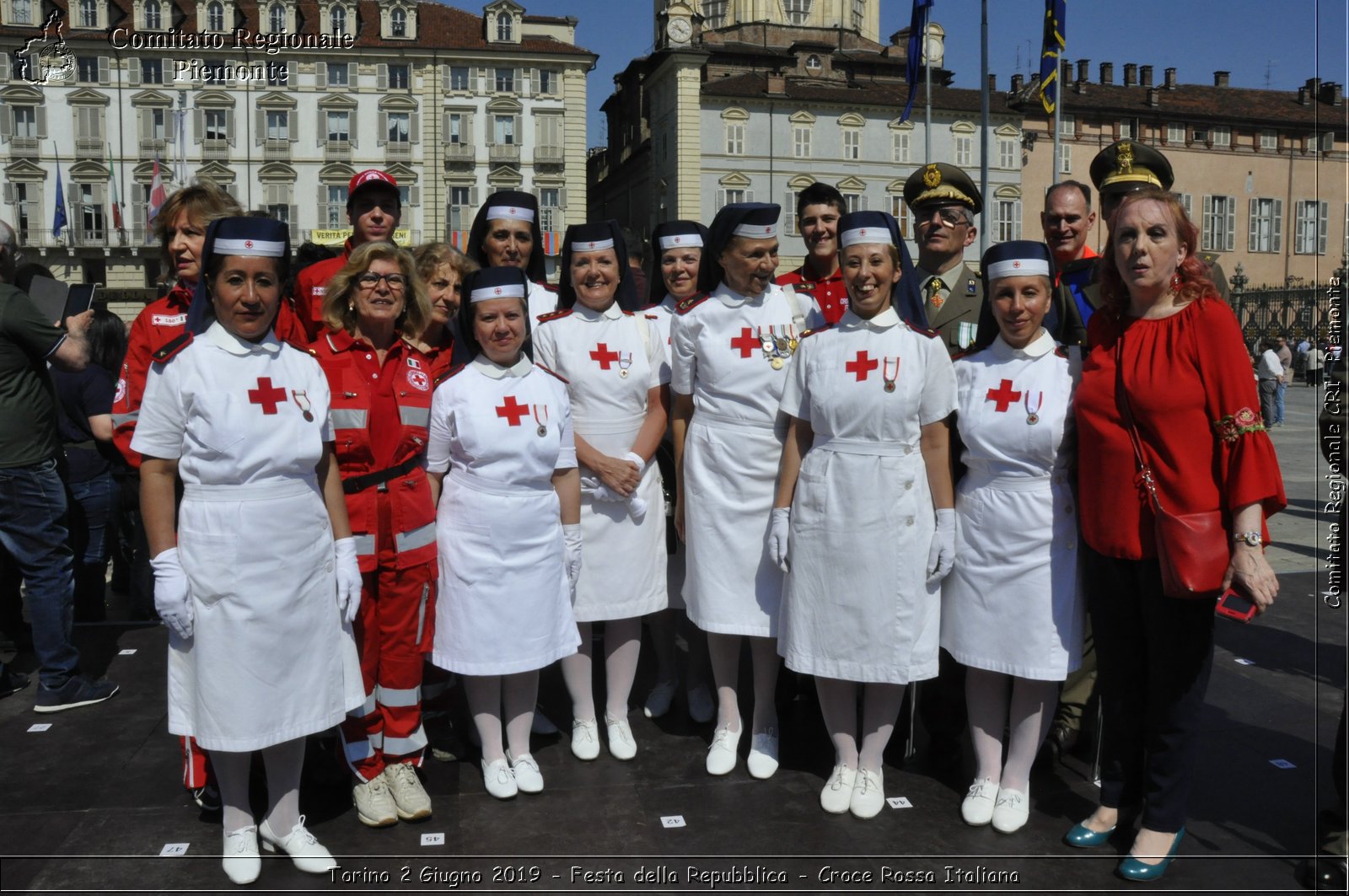 Torino 2 Giugno 2019 - Festa della Repubblica - Croce Rossa Italiana - Comitato Regionale del Piemonte