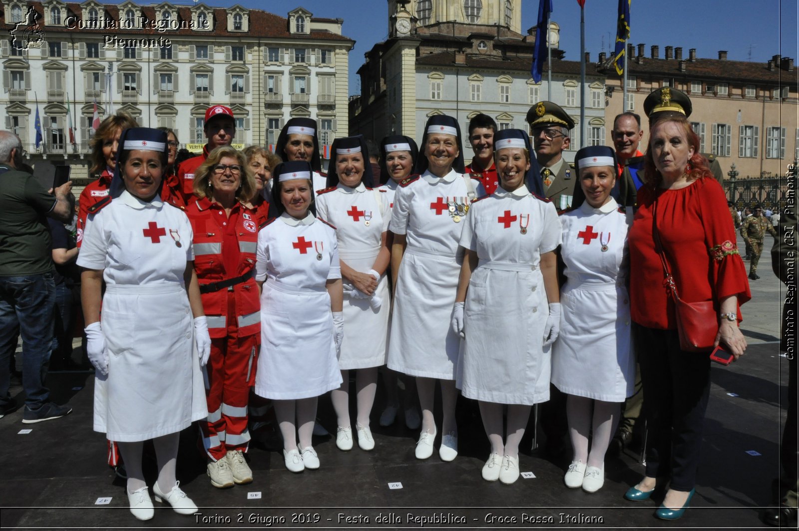 Torino 2 Giugno 2019 - Festa della Repubblica - Croce Rossa Italiana - Comitato Regionale del Piemonte