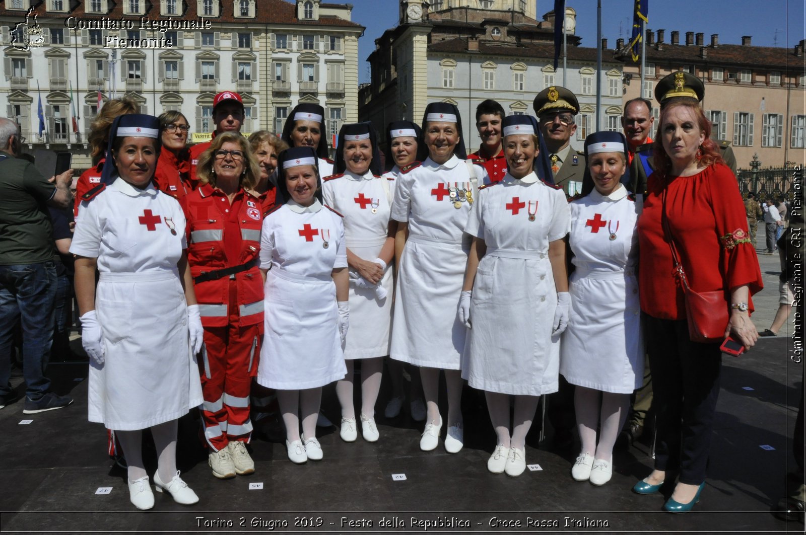 Torino 2 Giugno 2019 - Festa della Repubblica - Croce Rossa Italiana - Comitato Regionale del Piemonte