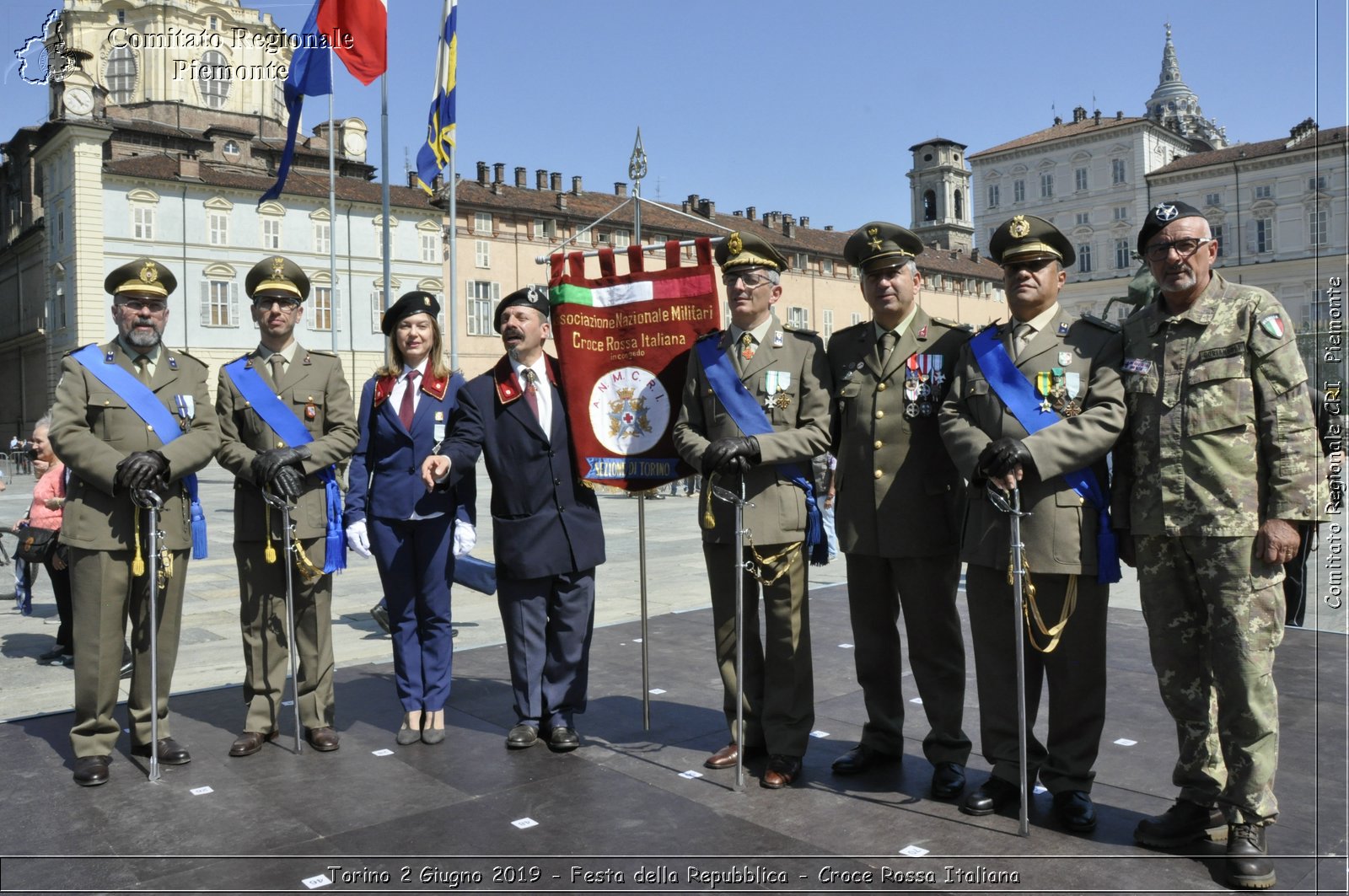 Torino 2 Giugno 2019 - Festa della Repubblica - Croce Rossa Italiana - Comitato Regionale del Piemonte