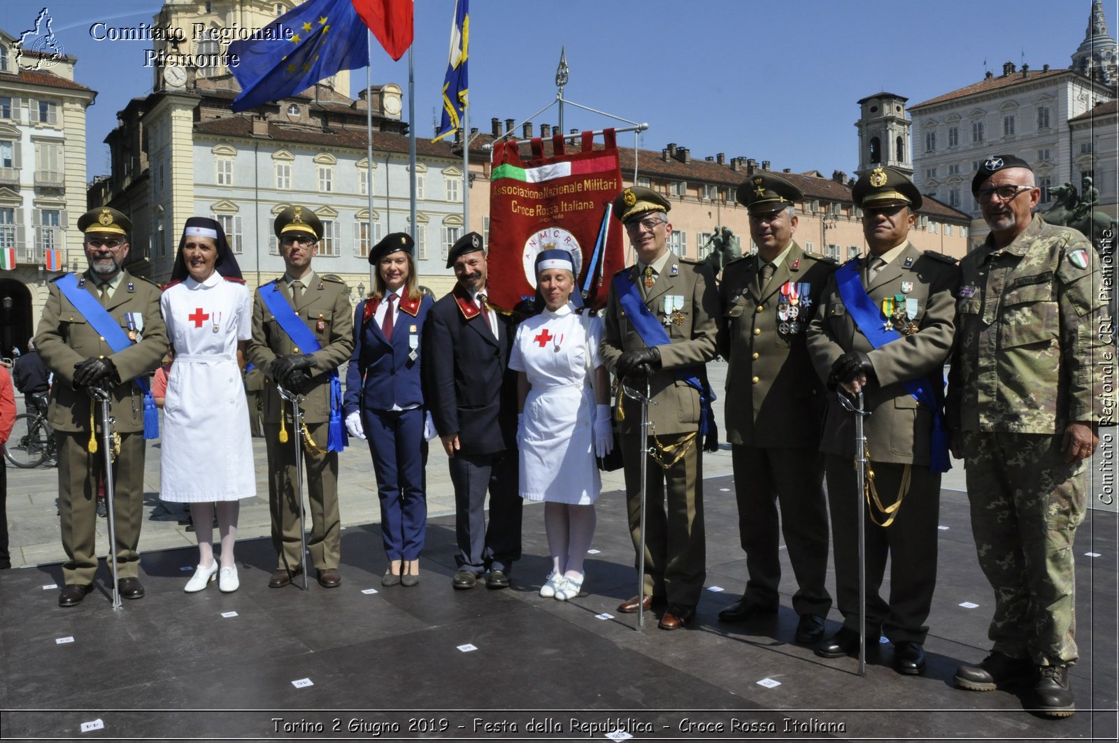 Torino 2 Giugno 2019 - Festa della Repubblica - Croce Rossa Italiana - Comitato Regionale del Piemonte