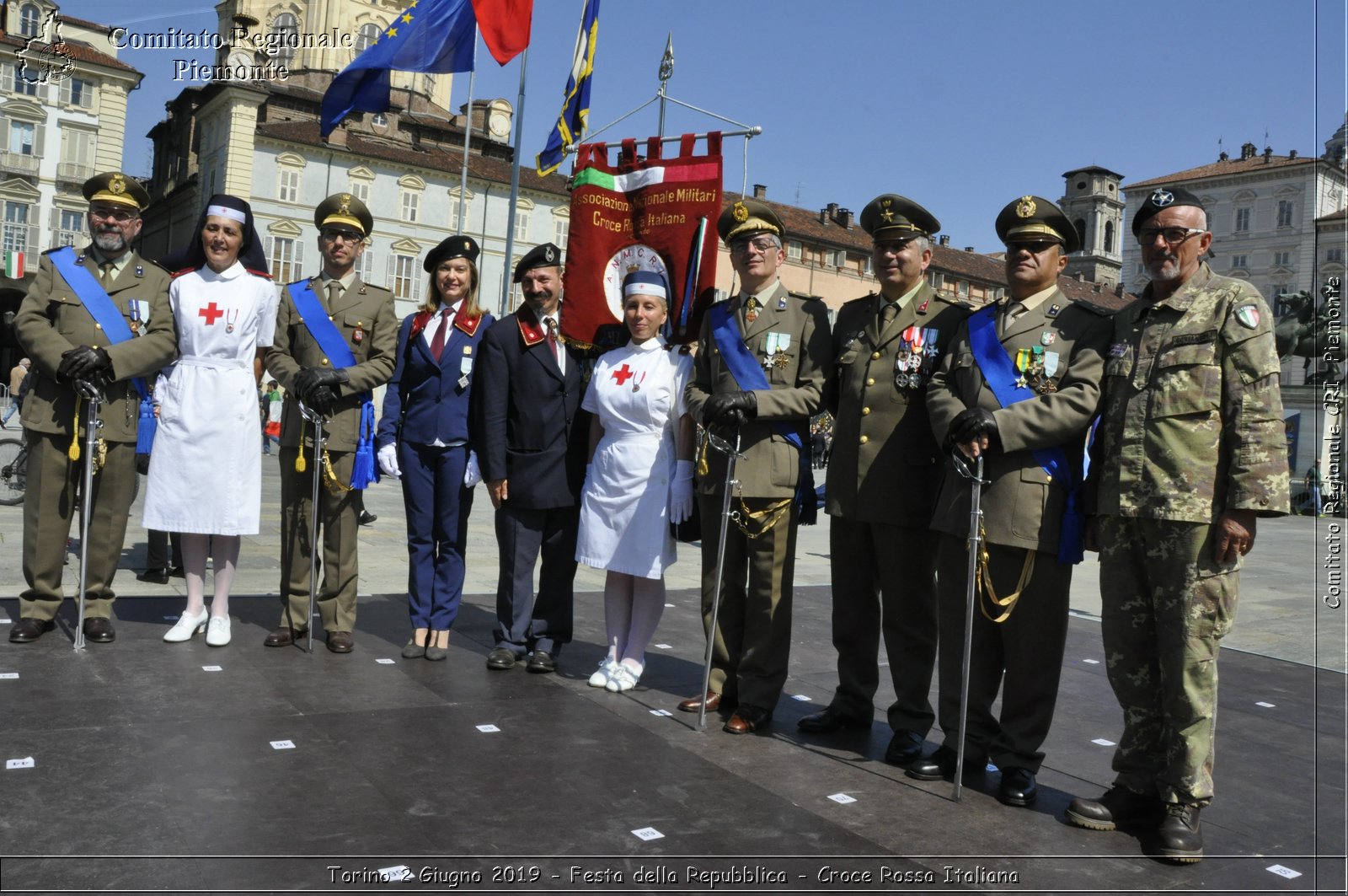 Torino 2 Giugno 2019 - Festa della Repubblica - Croce Rossa Italiana - Comitato Regionale del Piemonte