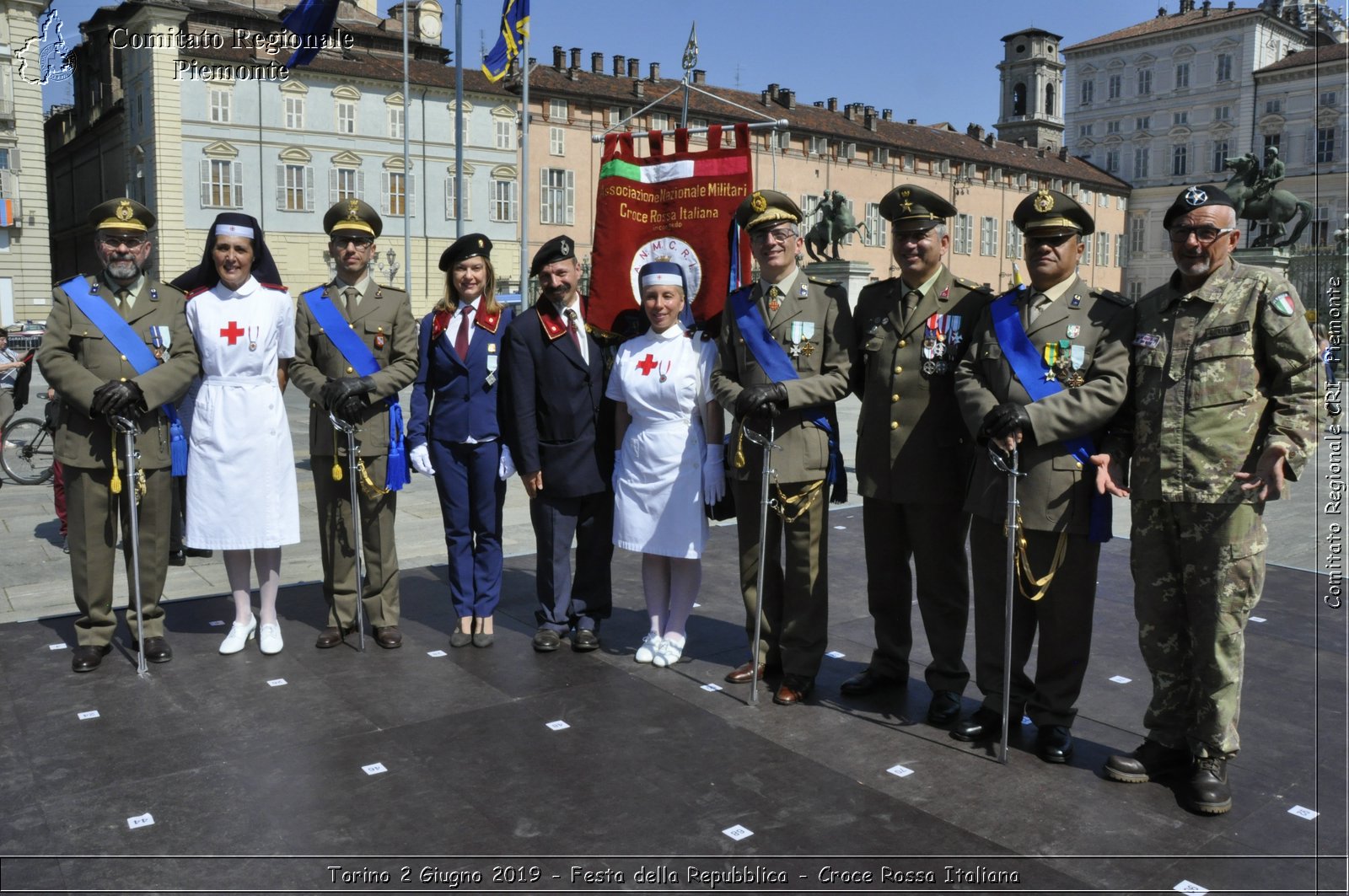 Torino 2 Giugno 2019 - Festa della Repubblica - Croce Rossa Italiana - Comitato Regionale del Piemonte