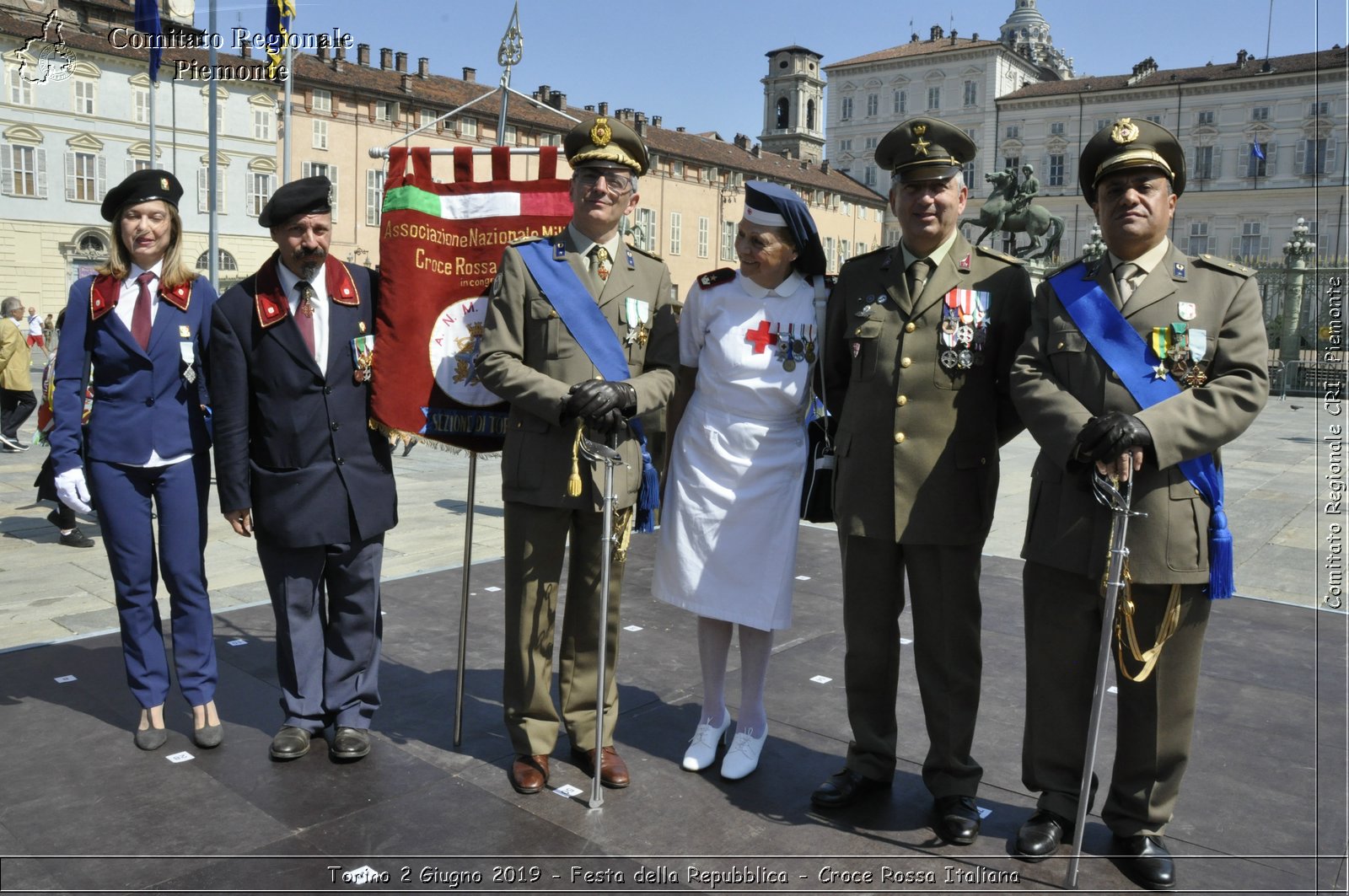 Torino 2 Giugno 2019 - Festa della Repubblica - Croce Rossa Italiana - Comitato Regionale del Piemonte