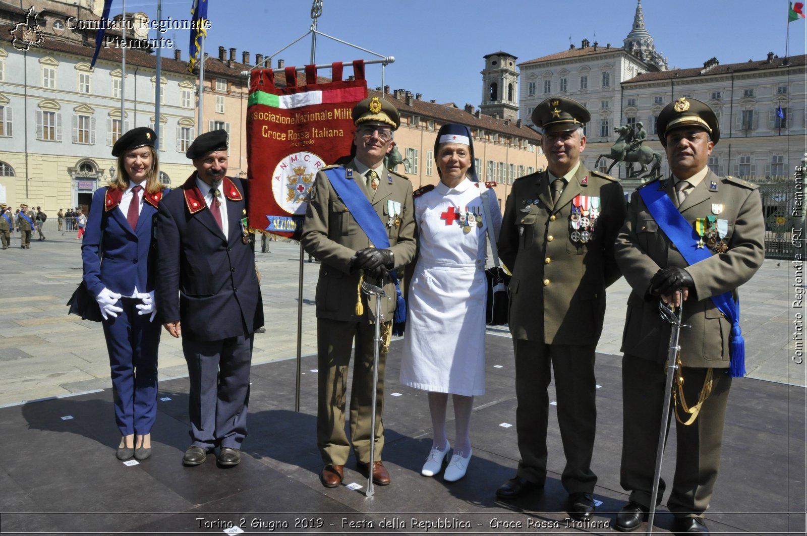 Torino 2 Giugno 2019 - Festa della Repubblica - Croce Rossa Italiana - Comitato Regionale del Piemonte