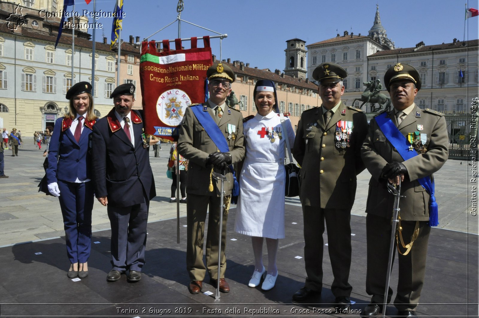 Torino 2 Giugno 2019 - Festa della Repubblica - Croce Rossa Italiana - Comitato Regionale del Piemonte