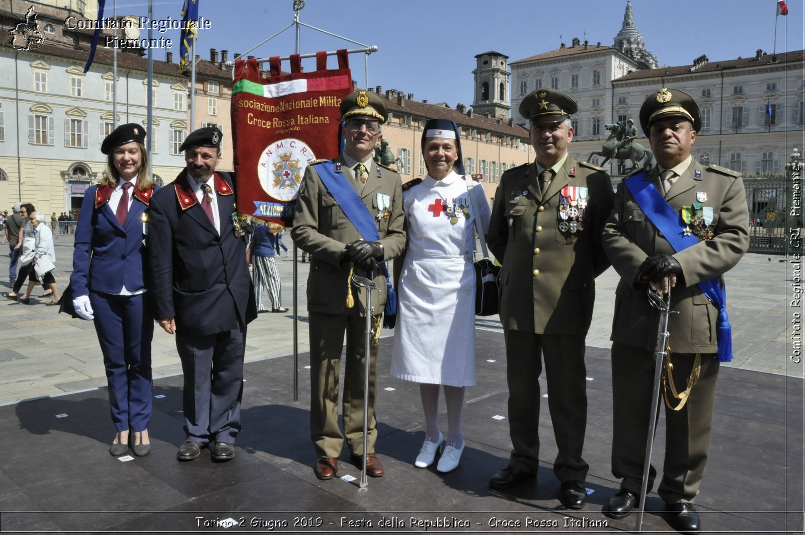 Torino 2 Giugno 2019 - Festa della Repubblica - Croce Rossa Italiana - Comitato Regionale del Piemonte