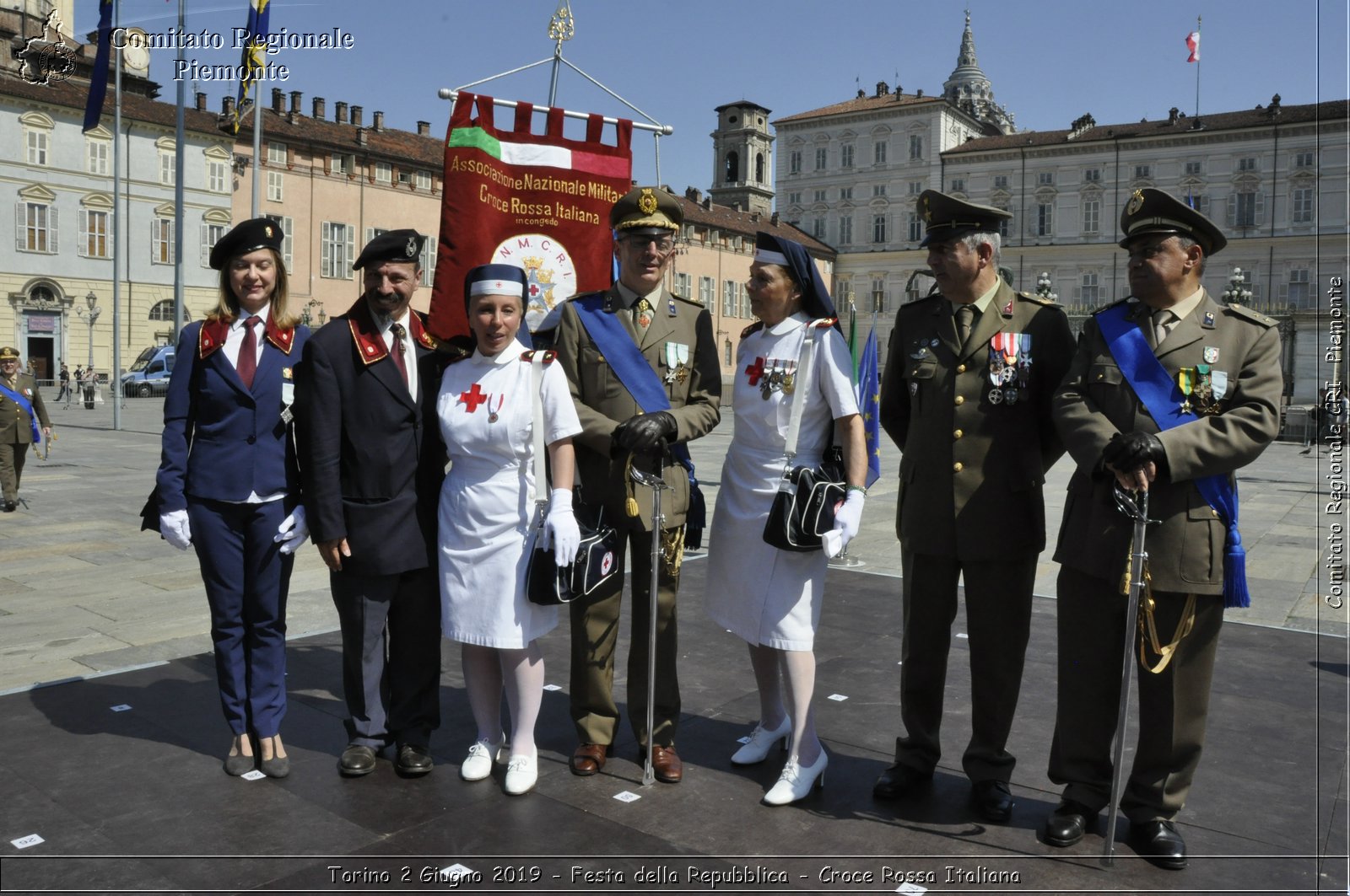 Torino 2 Giugno 2019 - Festa della Repubblica - Croce Rossa Italiana - Comitato Regionale del Piemonte