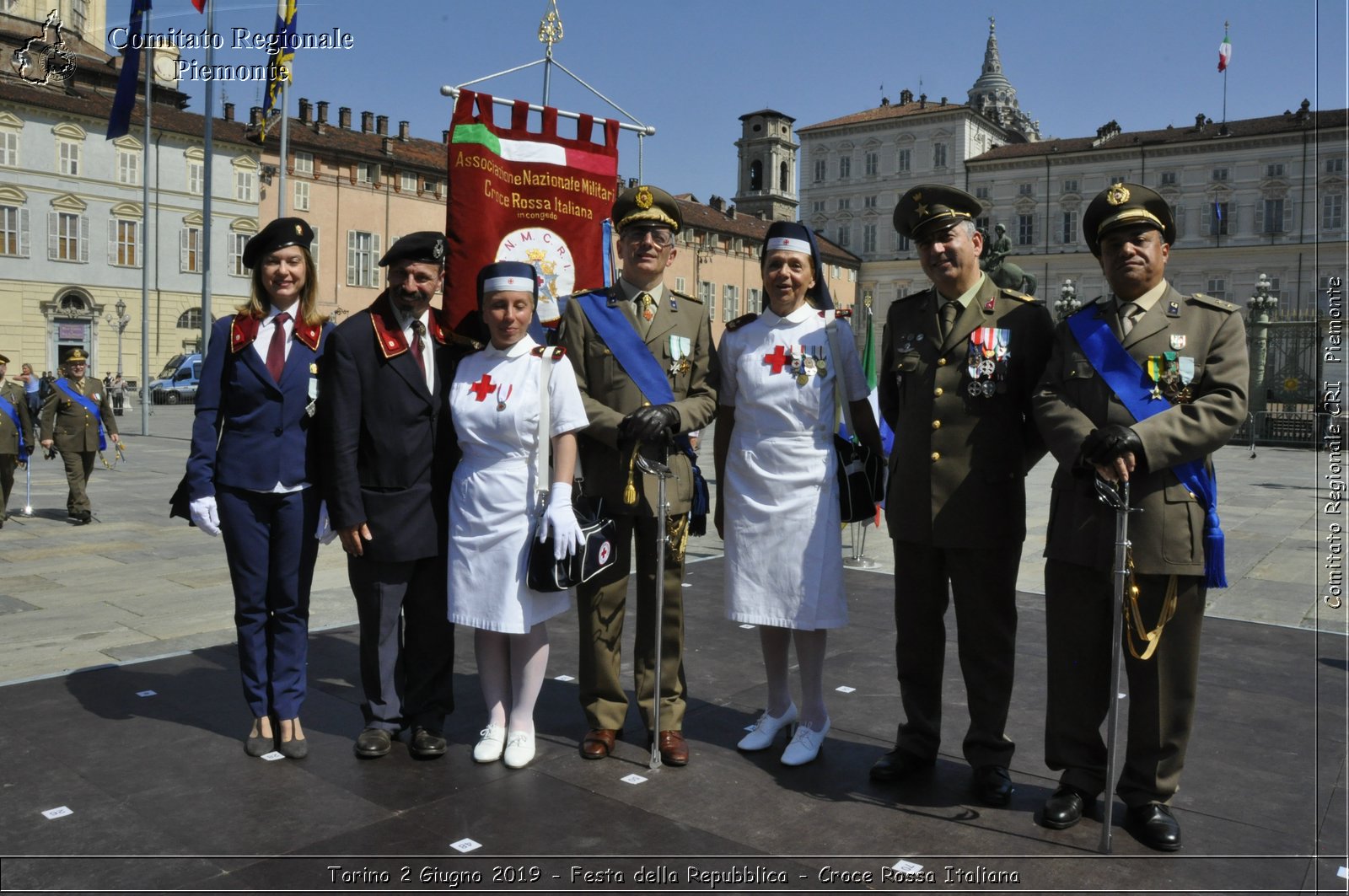 Torino 2 Giugno 2019 - Festa della Repubblica - Croce Rossa Italiana - Comitato Regionale del Piemonte