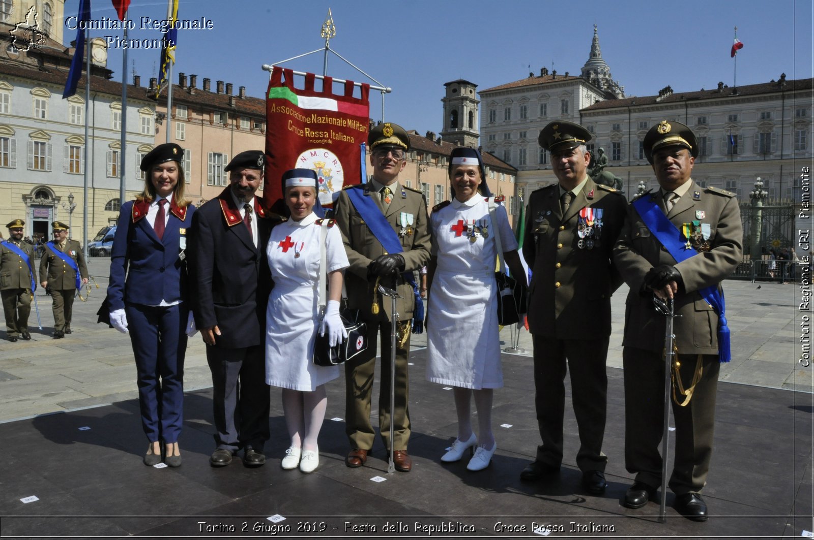 Torino 2 Giugno 2019 - Festa della Repubblica - Croce Rossa Italiana - Comitato Regionale del Piemonte