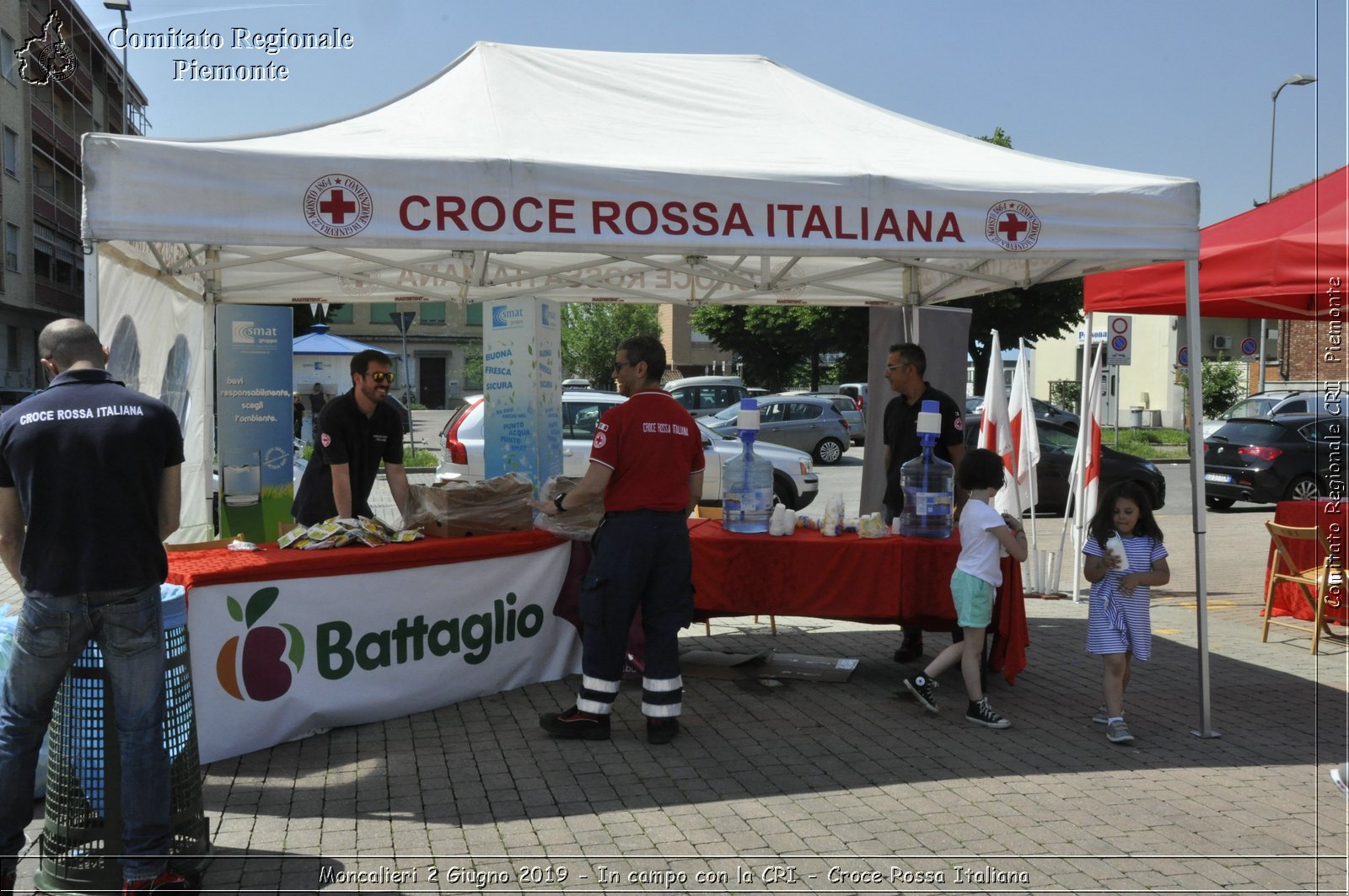 Moncalieri 2 Giugno 2019 - In campo con la CRI - Croce Rossa Italiana - Comitato Regionale del Piemonte