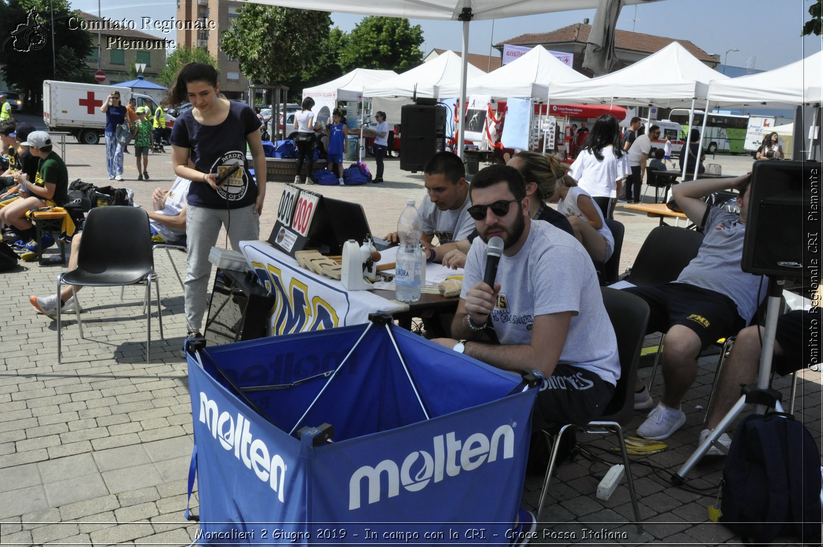 Moncalieri 2 Giugno 2019 - In campo con la CRI - Croce Rossa Italiana - Comitato Regionale del Piemonte