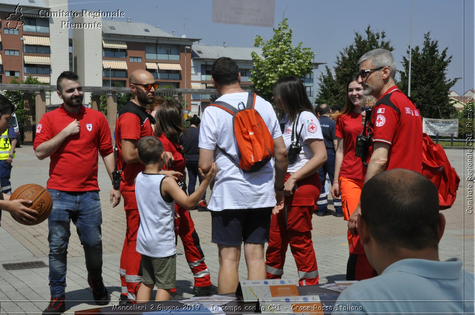 Moncalieri 2 Giugno 2019 - In campo con la CRI - Croce Rossa Italiana - Comitato Regionale del Piemonte