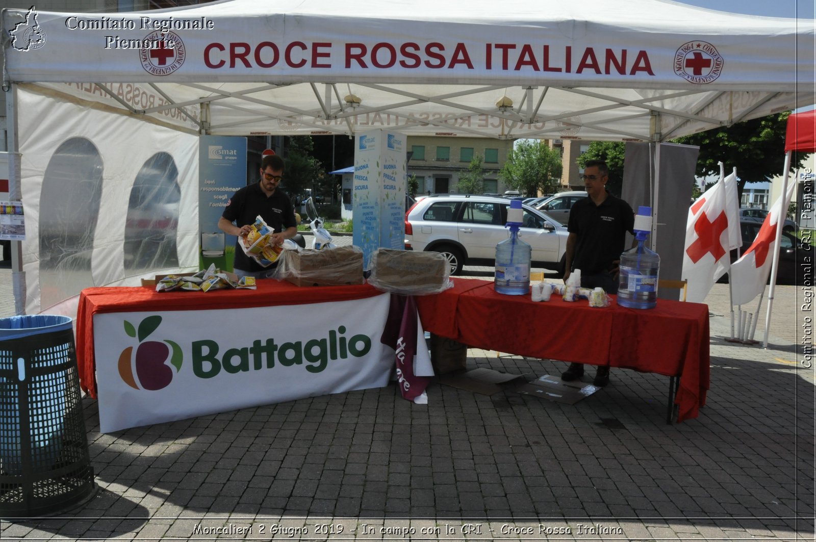 Moncalieri 2 Giugno 2019 - In campo con la CRI - Croce Rossa Italiana - Comitato Regionale del Piemonte