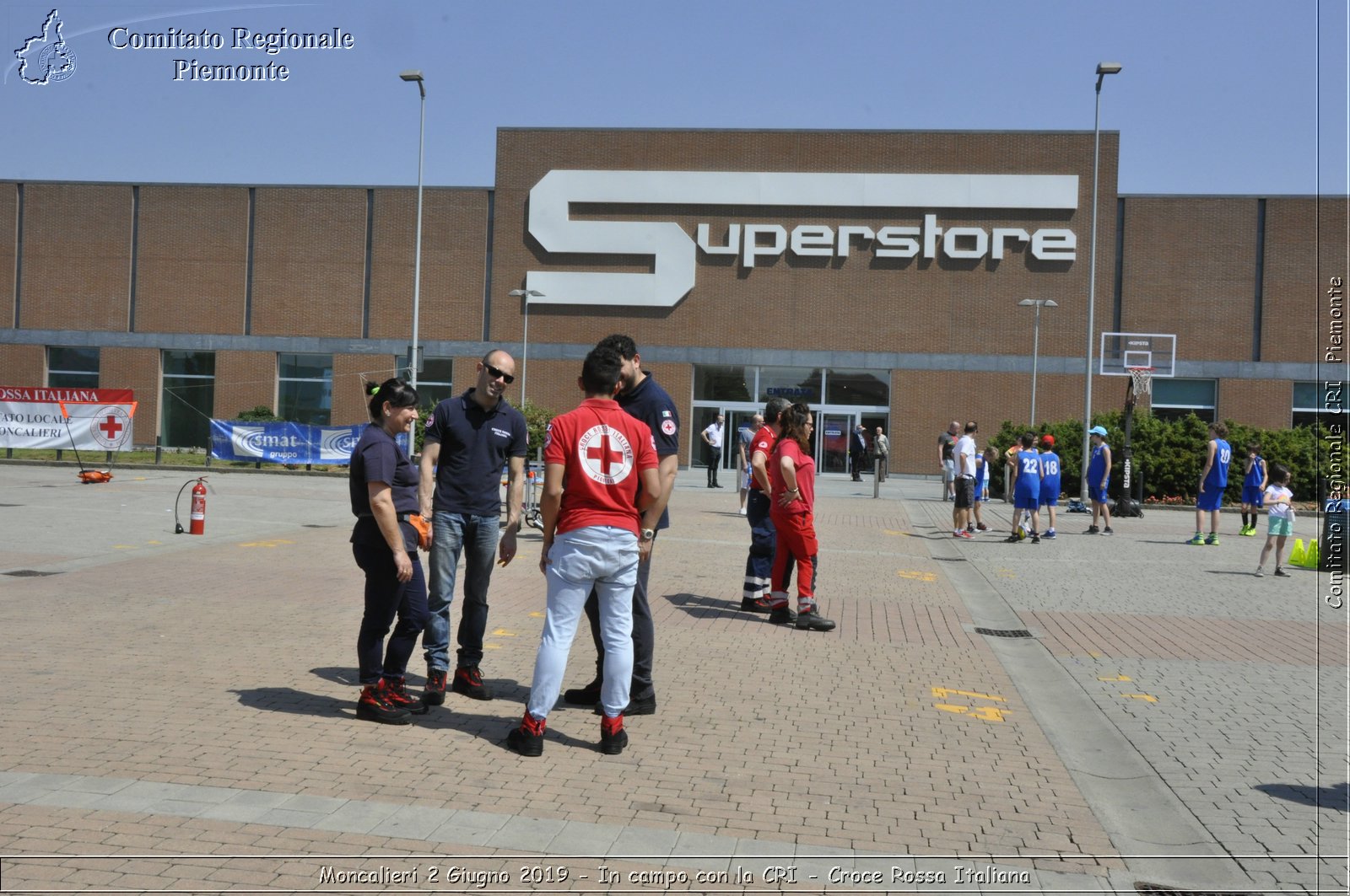 Moncalieri 2 Giugno 2019 - In campo con la CRI - Croce Rossa Italiana - Comitato Regionale del Piemonte