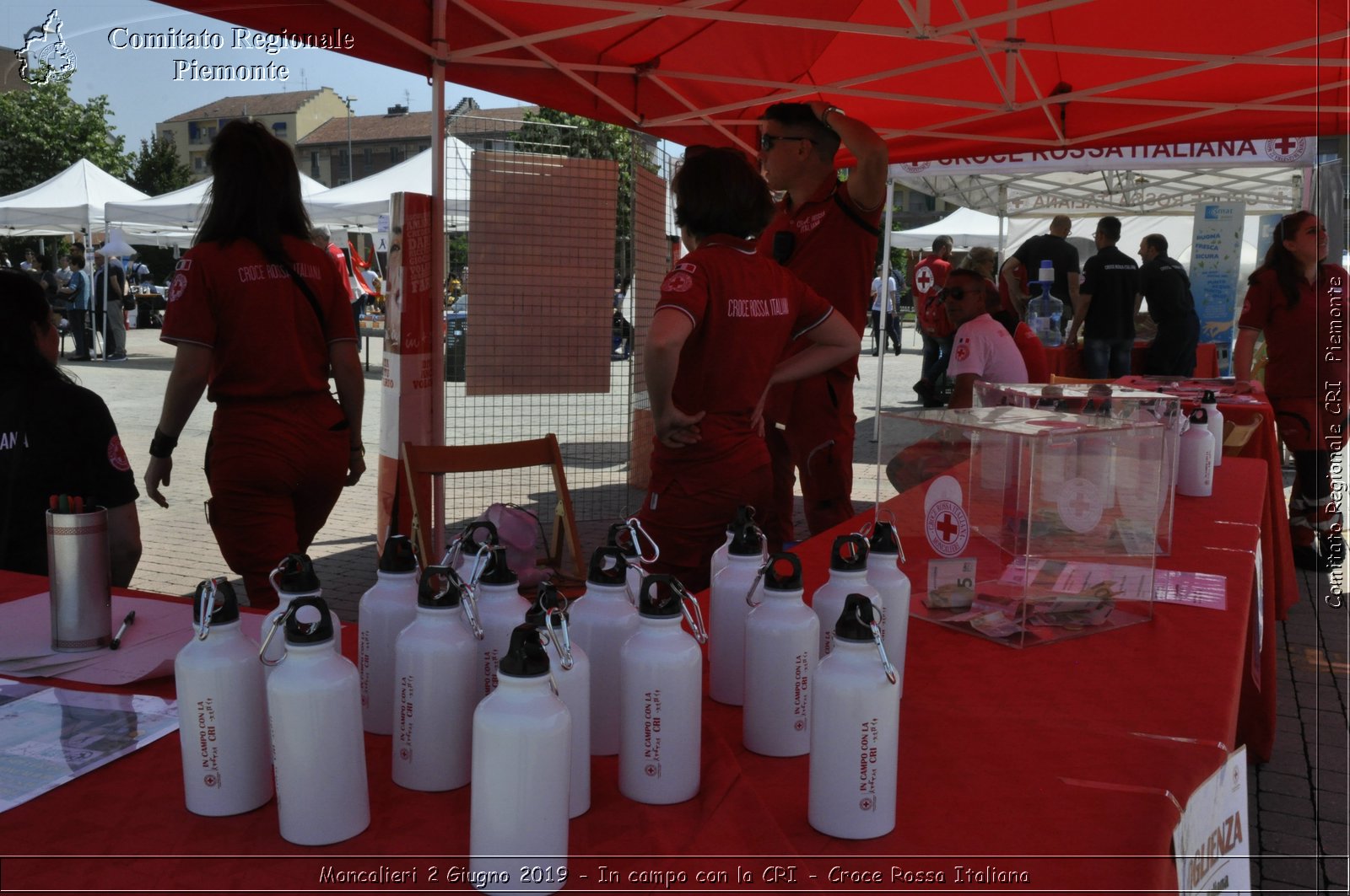 Moncalieri 2 Giugno 2019 - In campo con la CRI - Croce Rossa Italiana - Comitato Regionale del Piemonte