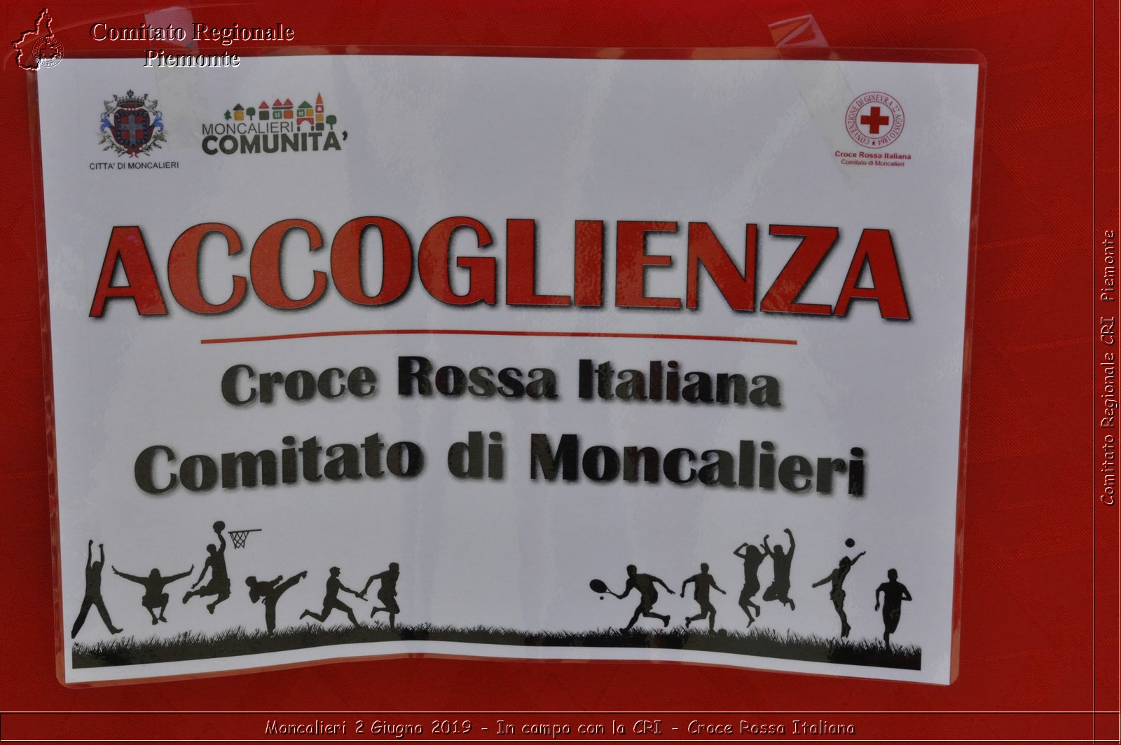 Moncalieri 2 Giugno 2019 - In campo con la CRI - Croce Rossa Italiana - Comitato Regionale del Piemonte