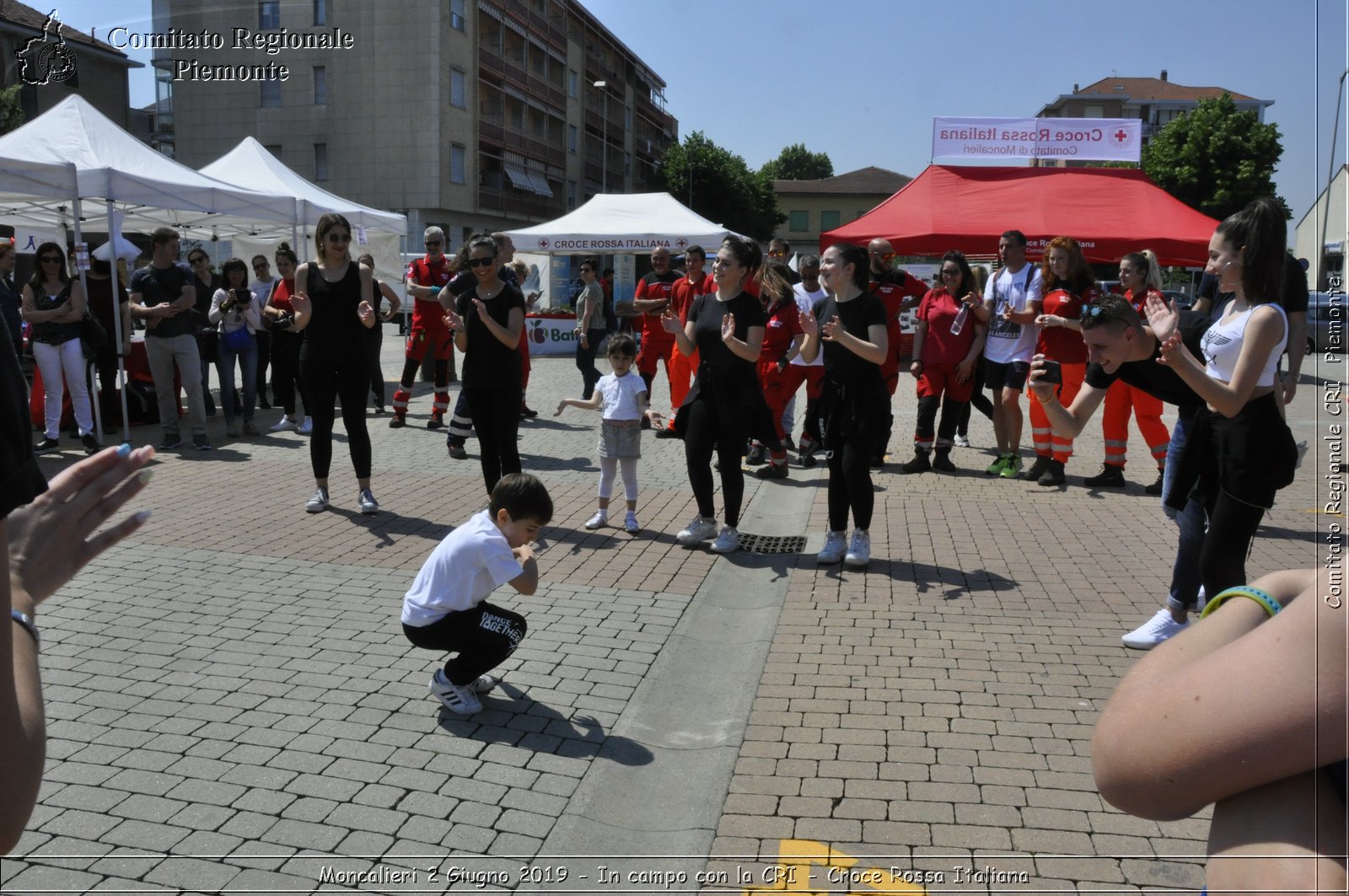 Moncalieri 2 Giugno 2019 - In campo con la CRI - Croce Rossa Italiana - Comitato Regionale del Piemonte