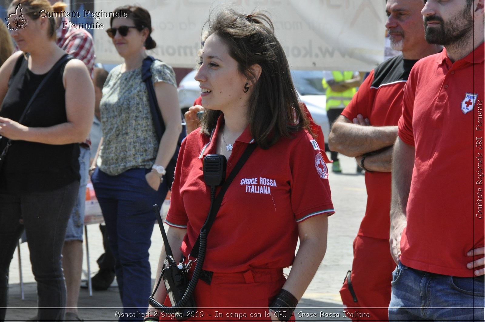 Moncalieri 2 Giugno 2019 - In campo con la CRI - Croce Rossa Italiana - Comitato Regionale del Piemonte