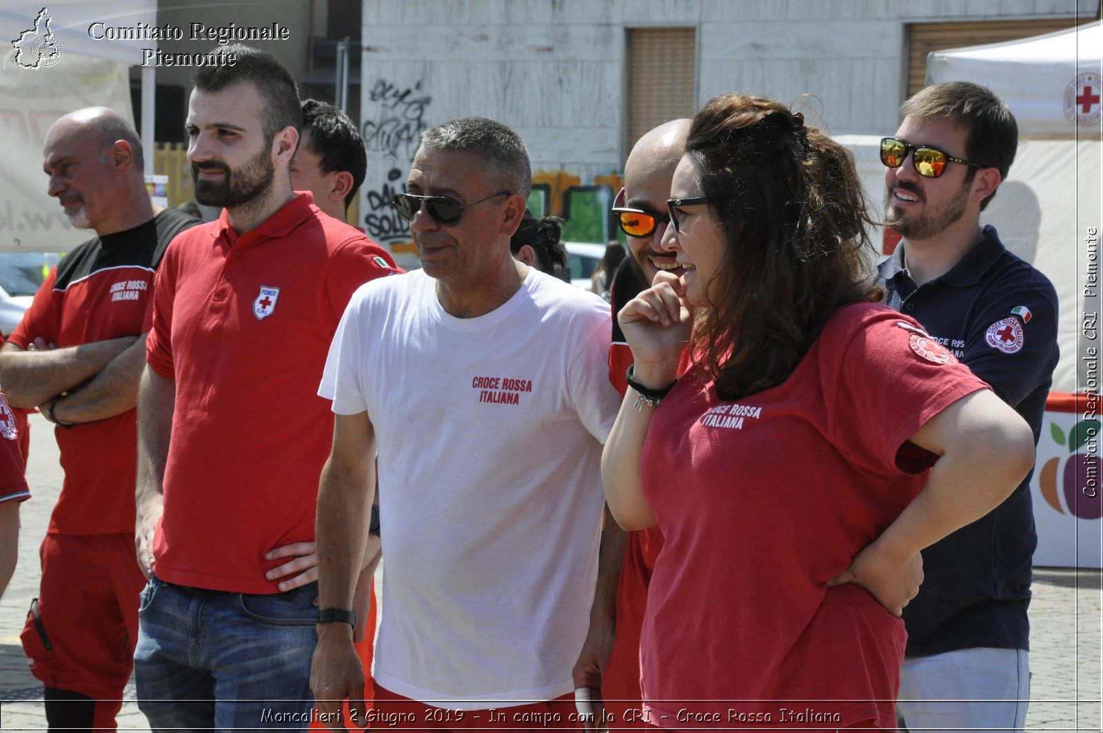 Moncalieri 2 Giugno 2019 - In campo con la CRI - Croce Rossa Italiana - Comitato Regionale del Piemonte