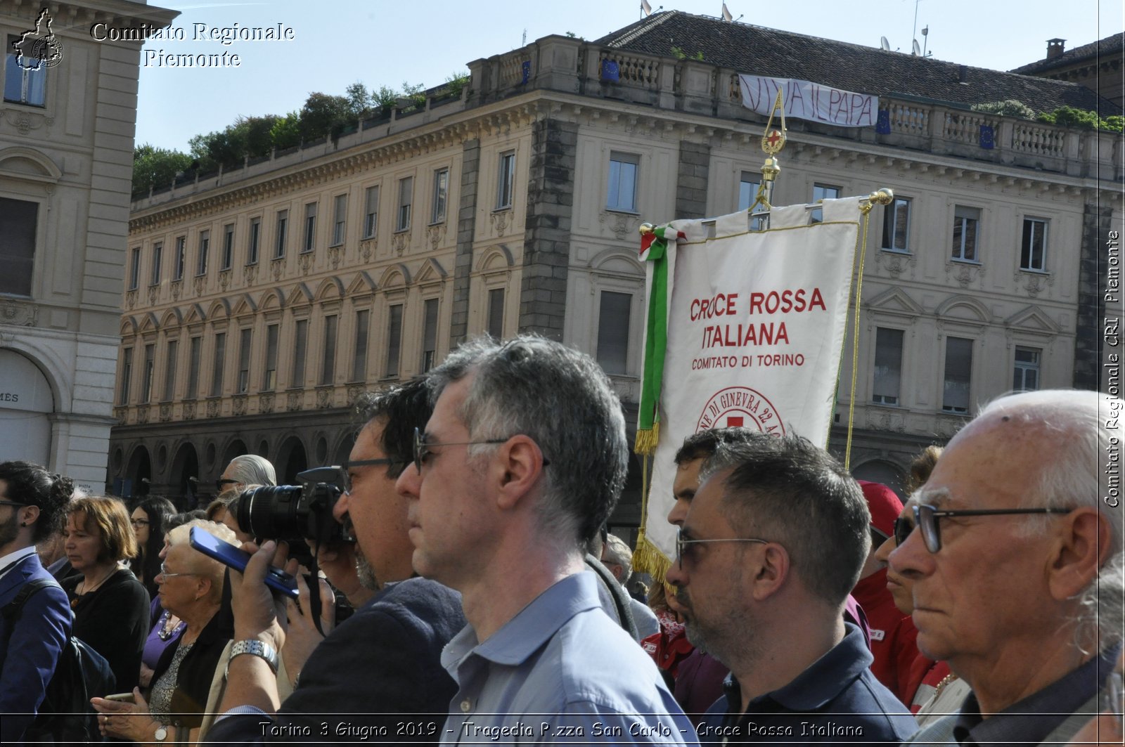 Torino 3 Giugno 2019 - Tragedia P.zza San Carlo - Croce Rossa Italiana - Comitato Regionale del Piemonte