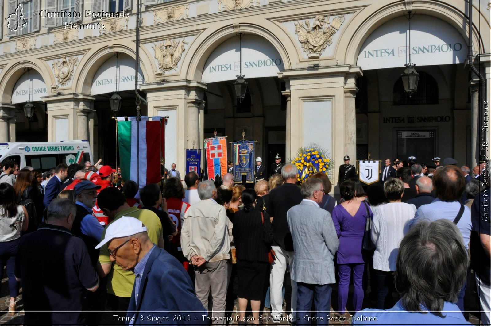 Torino 3 Giugno 2019 - Tragedia P.zza San Carlo - Croce Rossa Italiana - Comitato Regionale del Piemonte