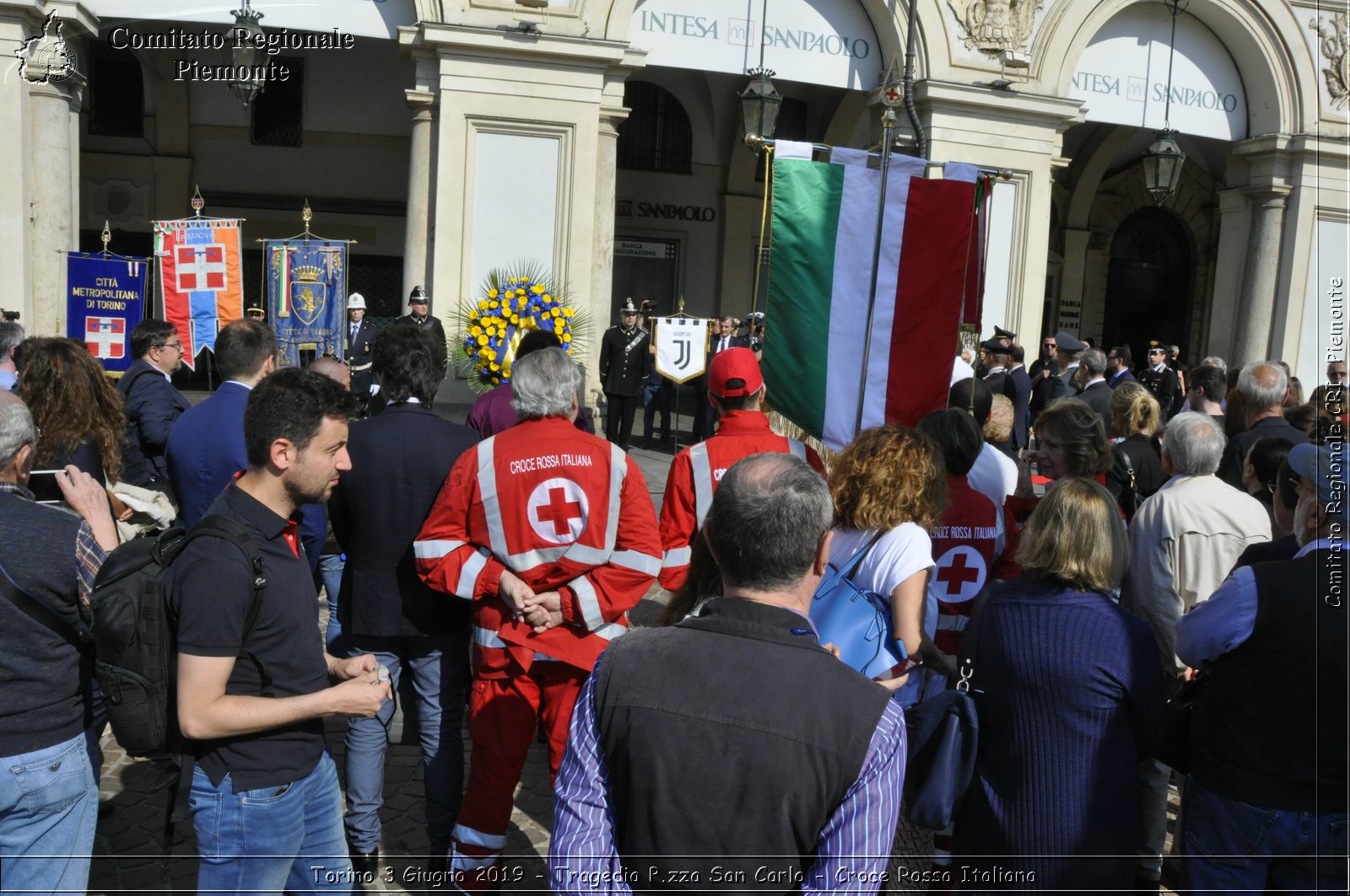 Torino 3 Giugno 2019 - Tragedia P.zza San Carlo - Croce Rossa Italiana - Comitato Regionale del Piemonte