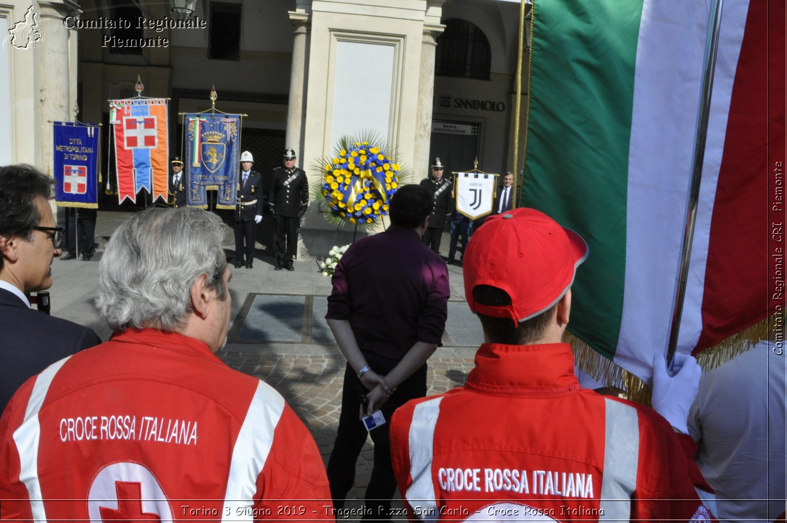 Torino 3 Giugno 2019 - Tragedia P.zza San Carlo - Croce Rossa Italiana - Comitato Regionale del Piemonte